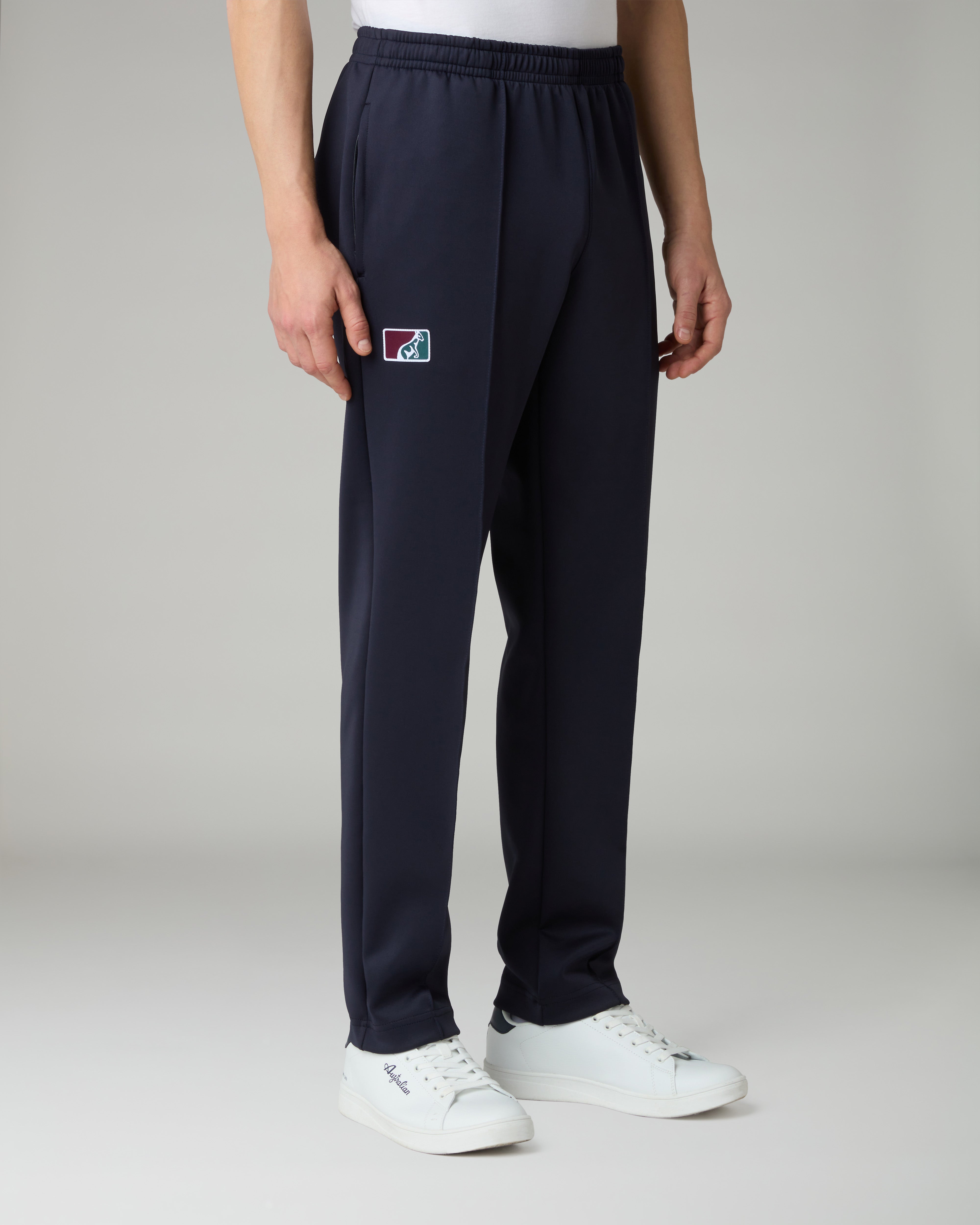 australian-posh-track-pant-blu-navy-in-tessuto-shot-elasticizzato image 1