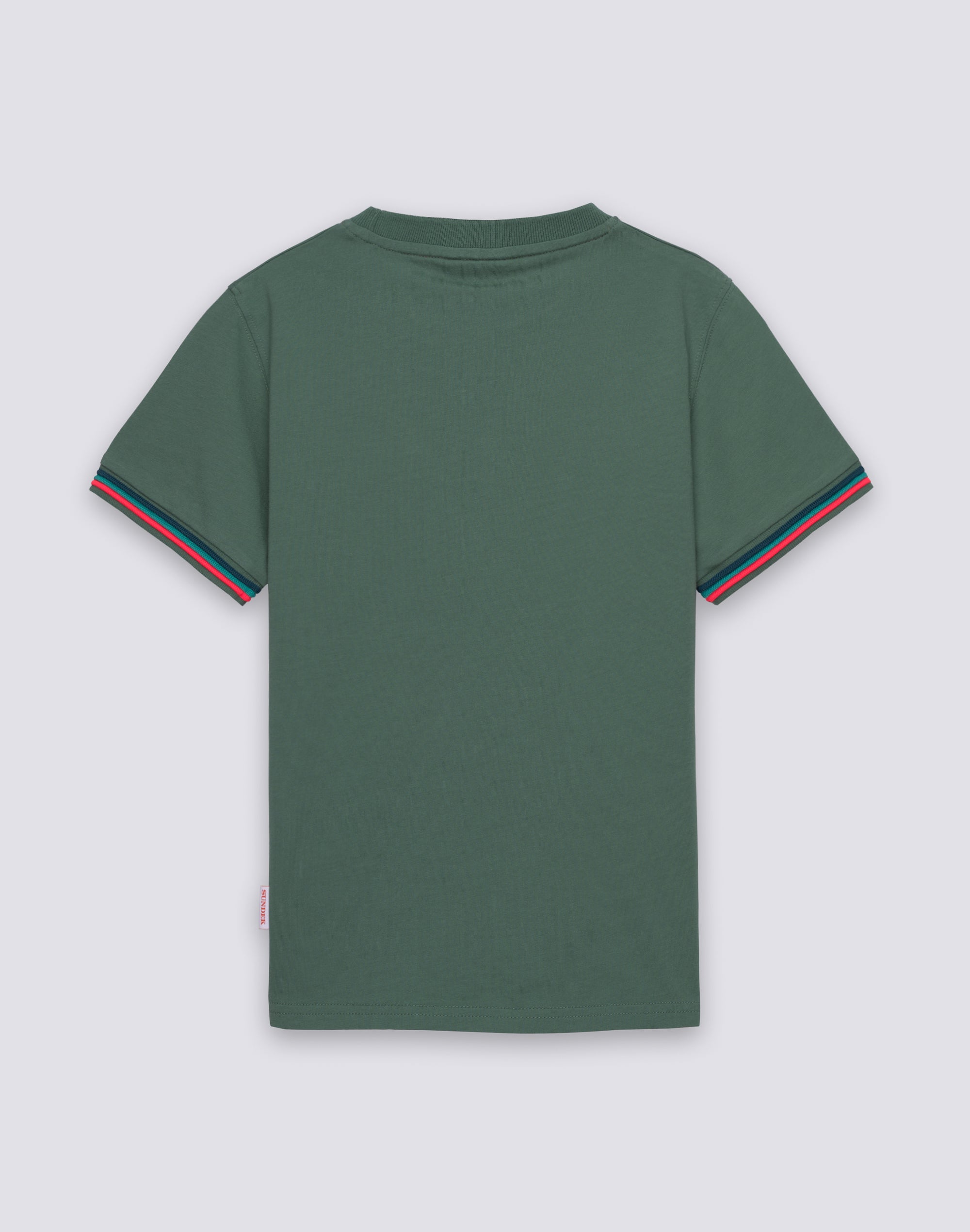 sundek-mini-finn-t-shirt-girocollo-bambino-in-cotone-arcobaleno image 2