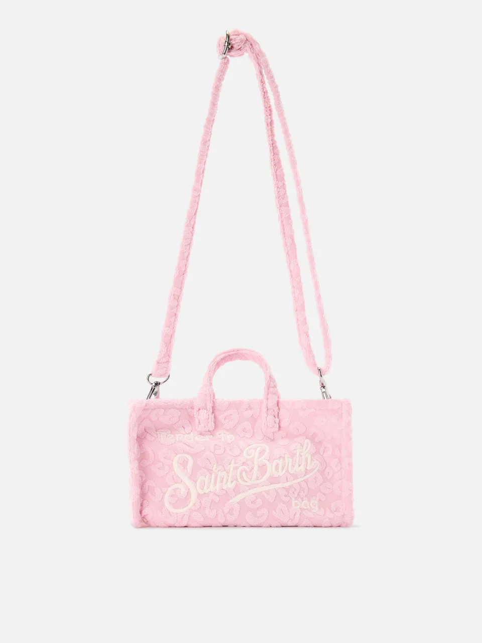 mc2-saint-barth-phone-micro-borsa-donna-effetto-spugna-leopardata-rosa image 1