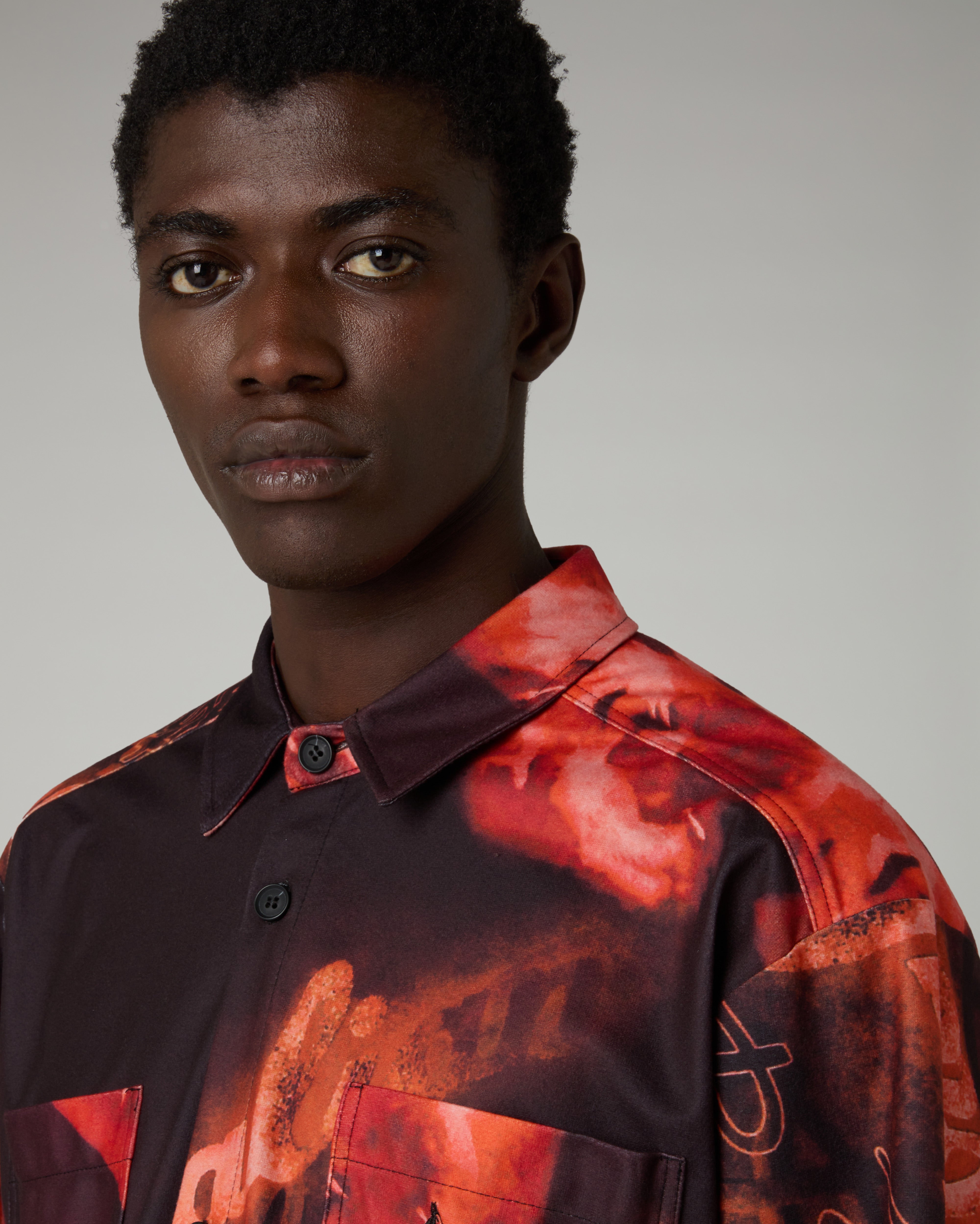 australian-rust-printed-shirt-arucm0003-camicia-over-in-sabrinda-fantasia image 3