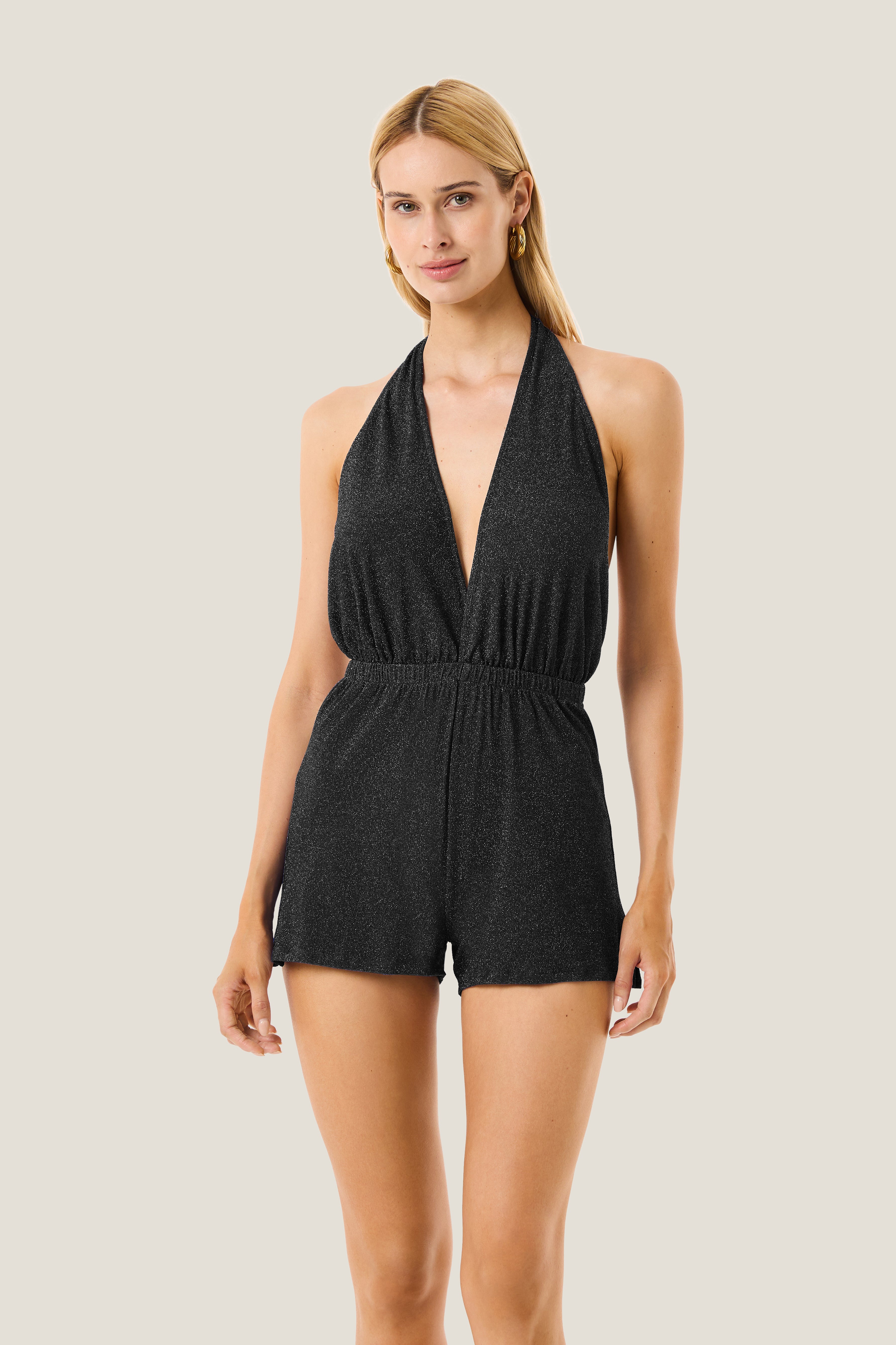 4giveness-tutina-corta-color-lurex-cover-up-donna image 1