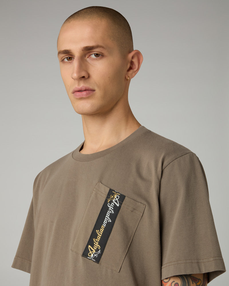 australian-tape-pocket-t-shirt-cotone-regular-fit image 4