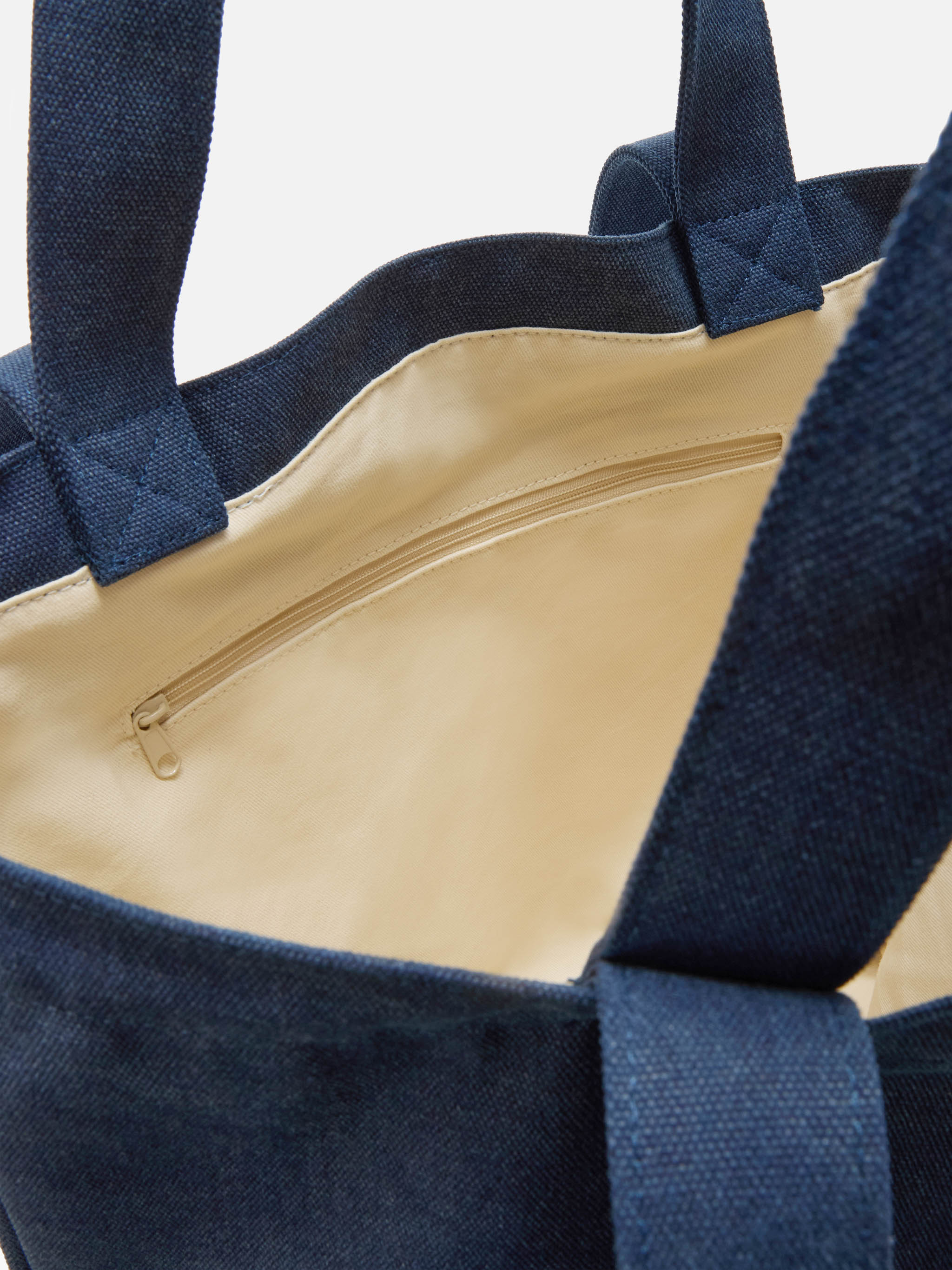 mc2-saint-barth-borsa-tote-essential-beach-in-cotone-blu-navy-48x36x15-cm-con-lo image 5