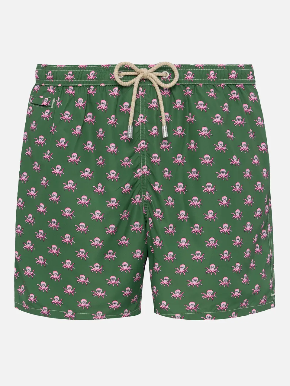 mc2-saint-barth-lighting-costume-mare-uomo-polipo-verde-militare-poliestere-rici image 1