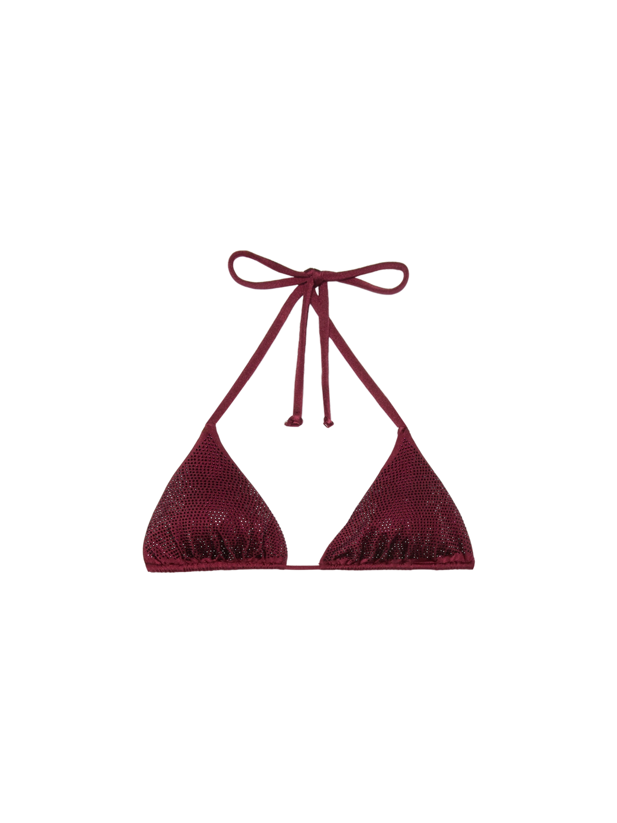 mc2-saint-barth-top-bikini-annabelle-triangolo-con-strass image 1