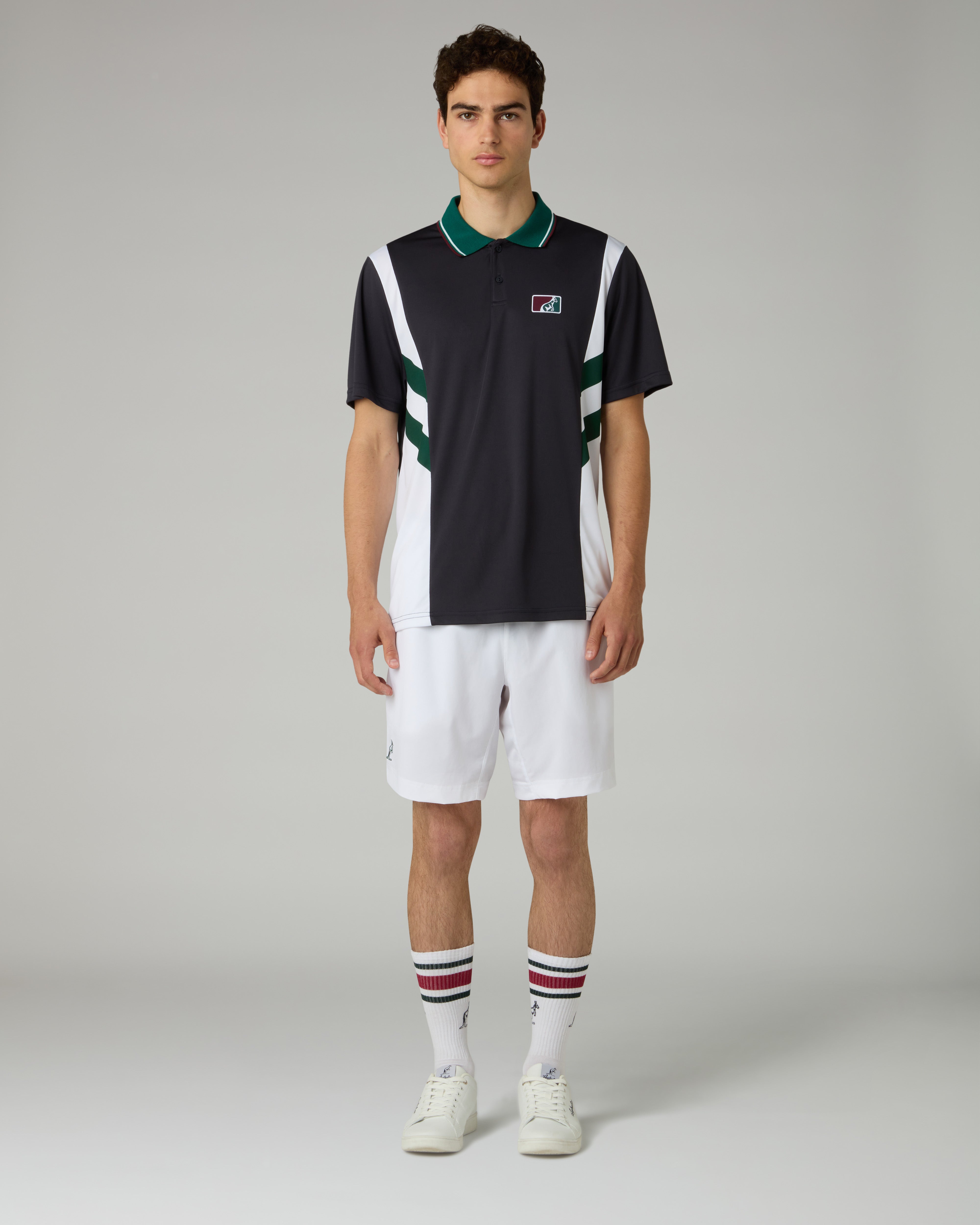 australian-slam-classic-short-short-tennis-bianco-bi-elastico image 2