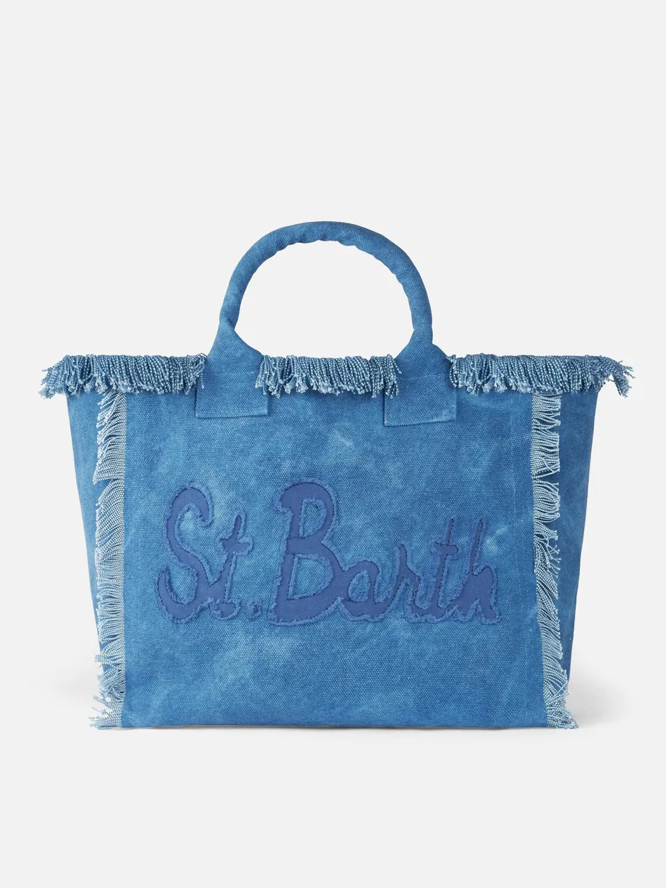 mc2-saint-barth-vanity-borsa-a-spalla-in-tela-di-cotone-con-patch-logo image 1