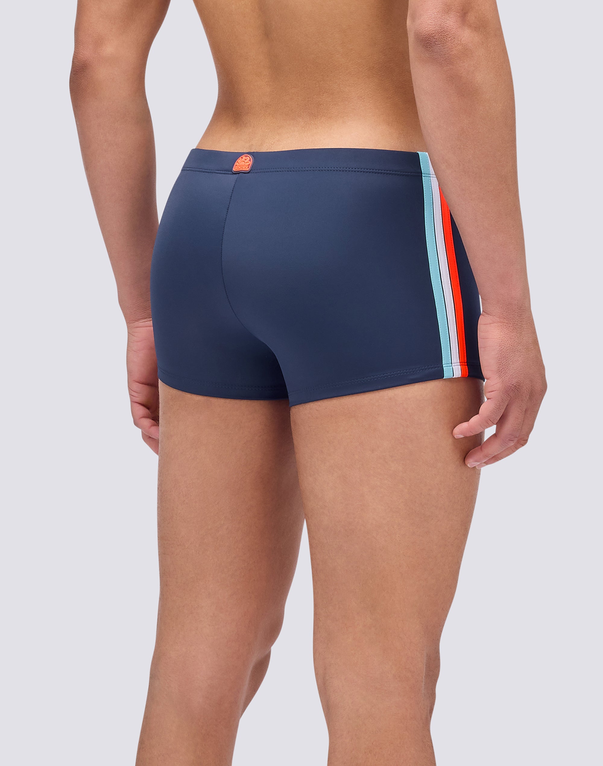 sundek-boxer-mare-uomo-m311spl3000-econyl-con-arcobaleno-sui-lati image 2