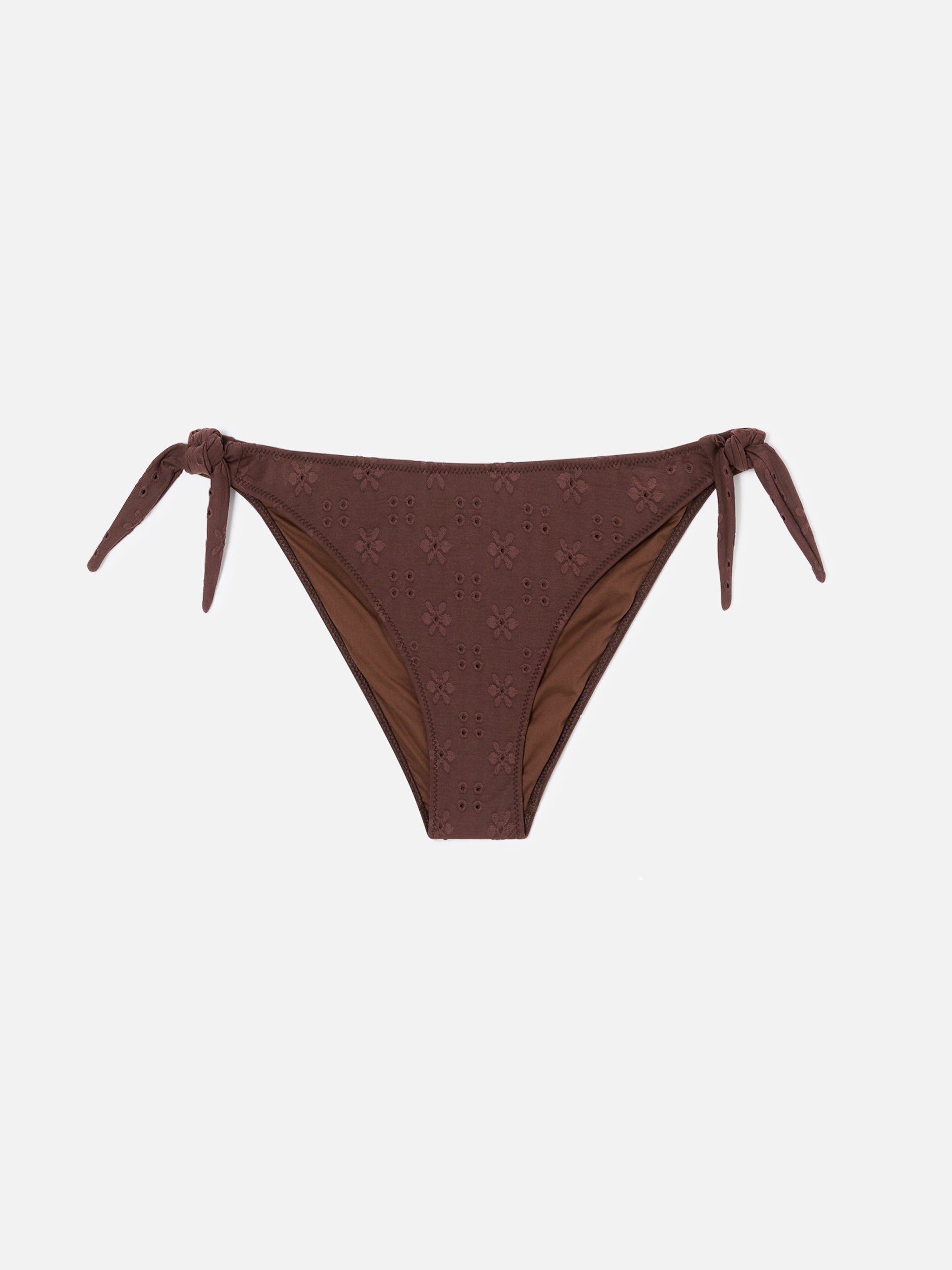 slip-mare-yali-classico-mc2-saint-barth-in-sangallo-marrone-con-ricamo-margherit image 1