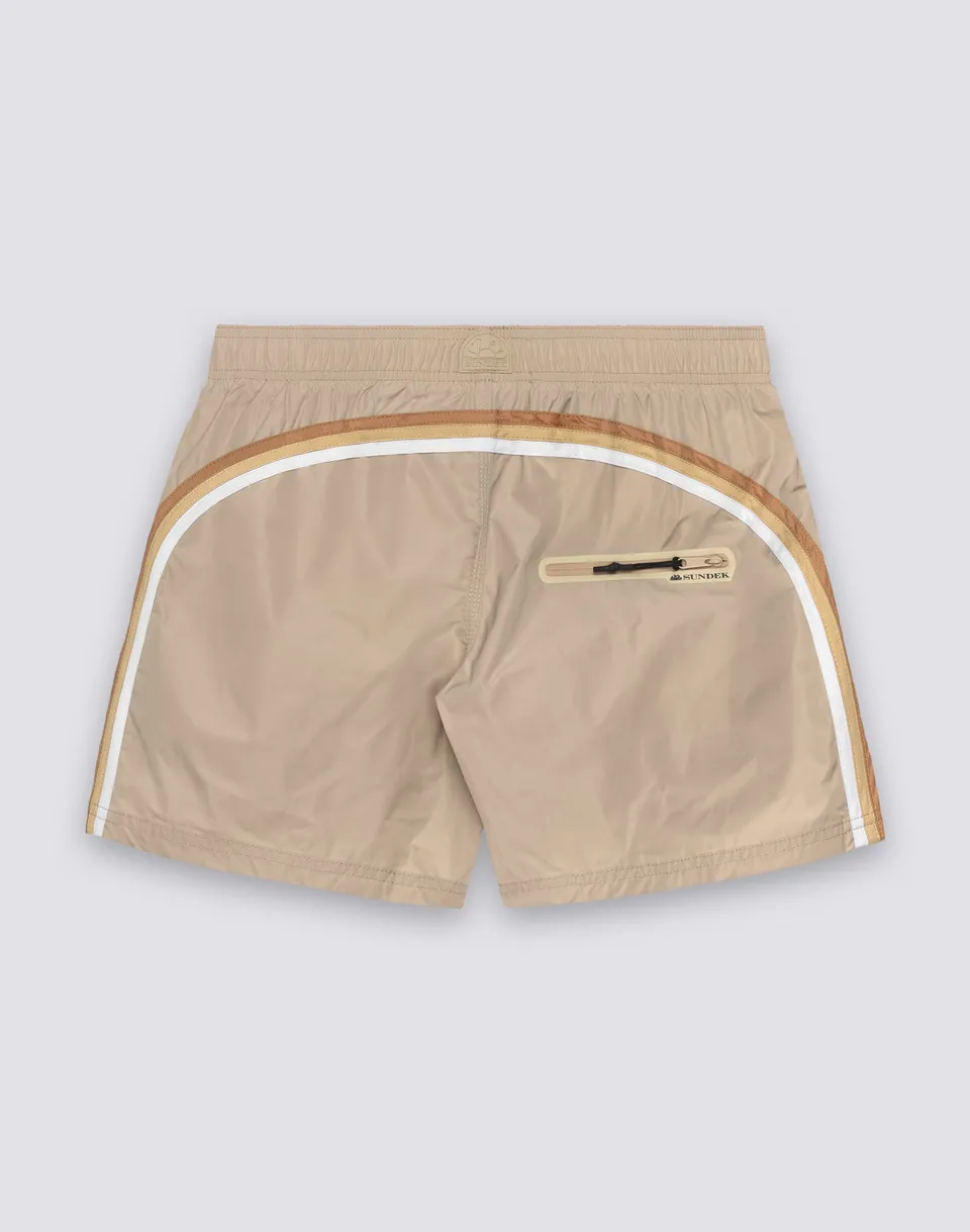sundek-costume-mare-uomo-corto-vita-elasticata-in-tessuto-memory image 1