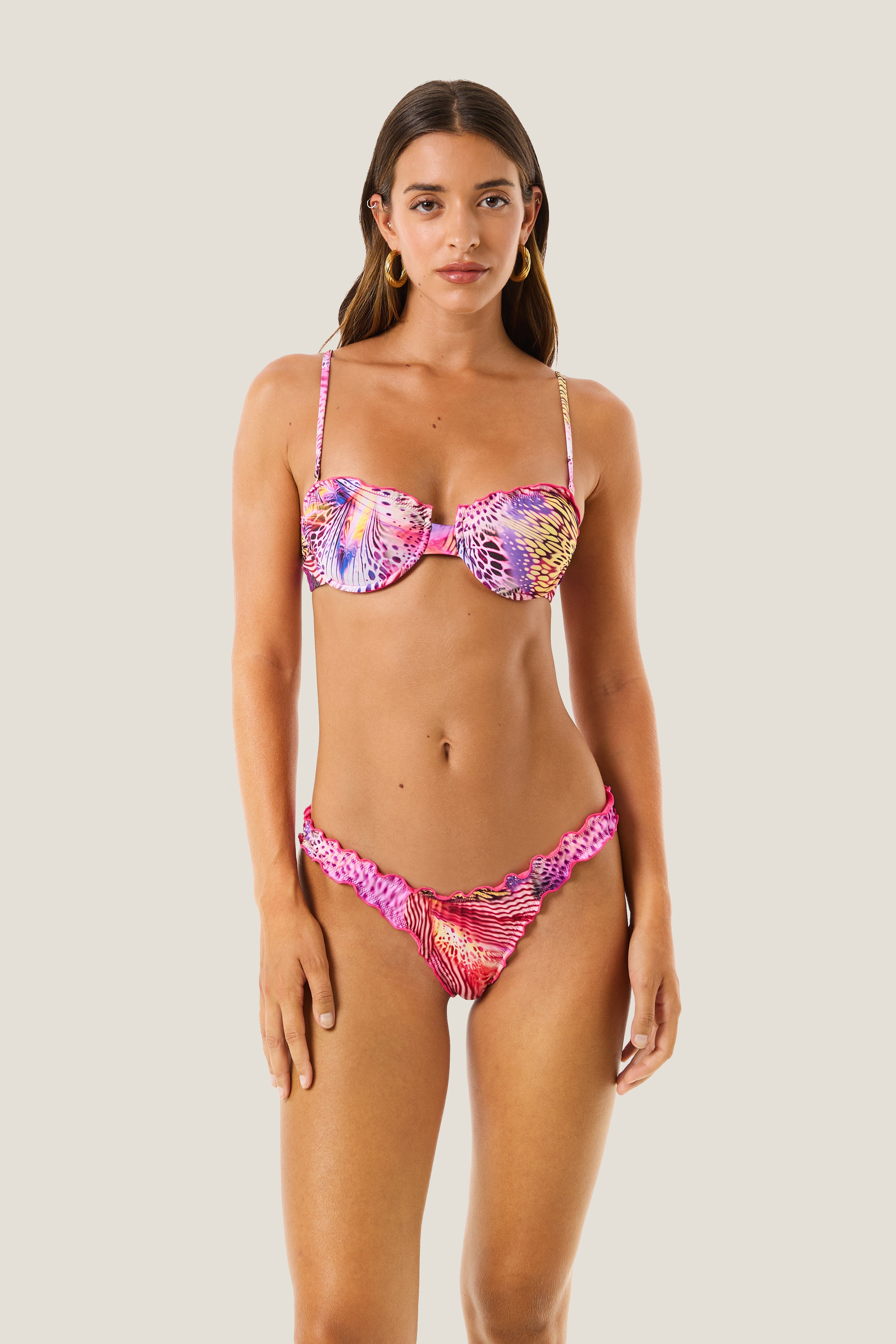 4giveness-bikini-balconcino-pink-butterfly-donna-con-ferretto image 1