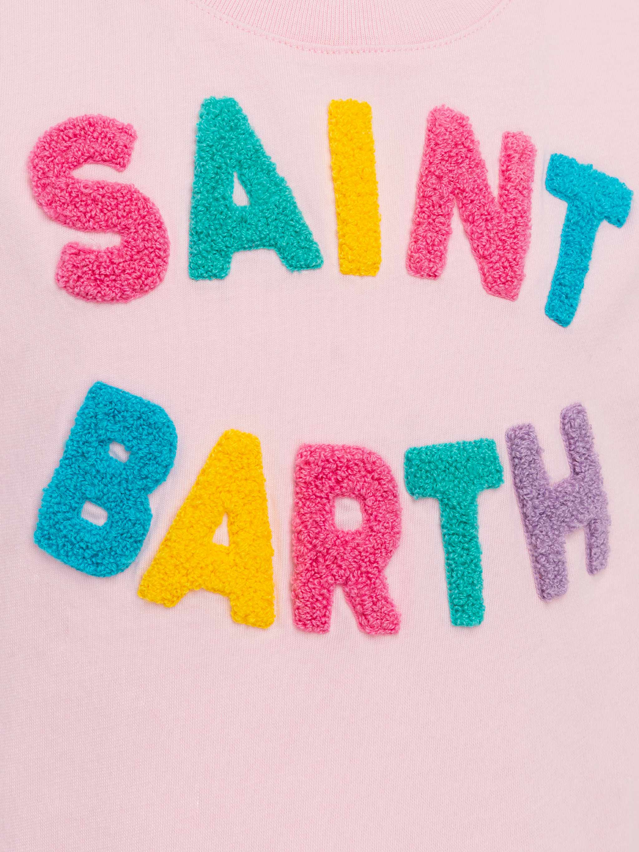mc2-saint-barth-abbey-abito-bimba-cotone-con-frange-rosa image 3