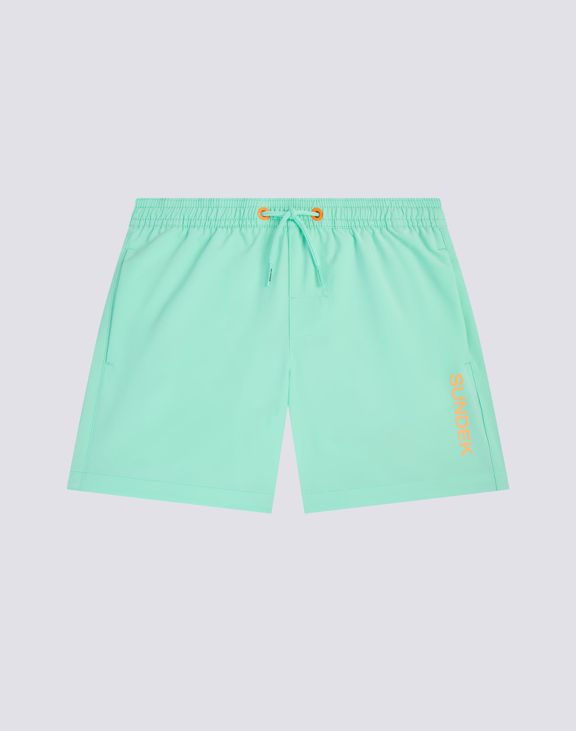 sundek-costume-da-bagno-bambino-corto-vita-elasticata-in-tessuto-stretch-iconic image 2