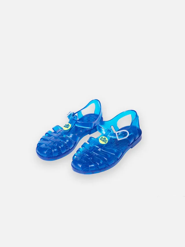 mc2-saint-barth-sandali-jelly-bluette-bambino-design-intrecciato-con-fibbia-rego image 1