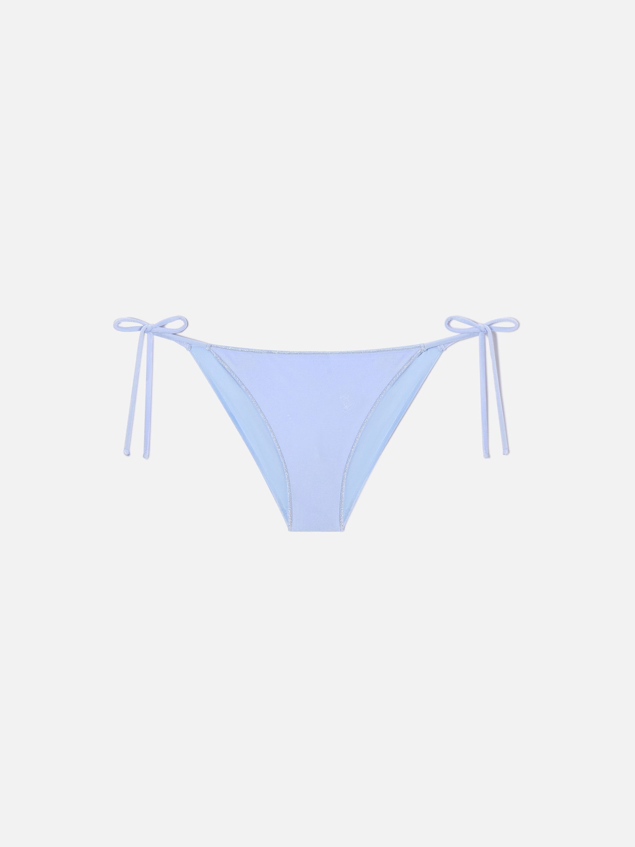 mc2-saint-barth-virgo-slip-mare-donna-velluto-azzurro-laccetti-laterali image 1