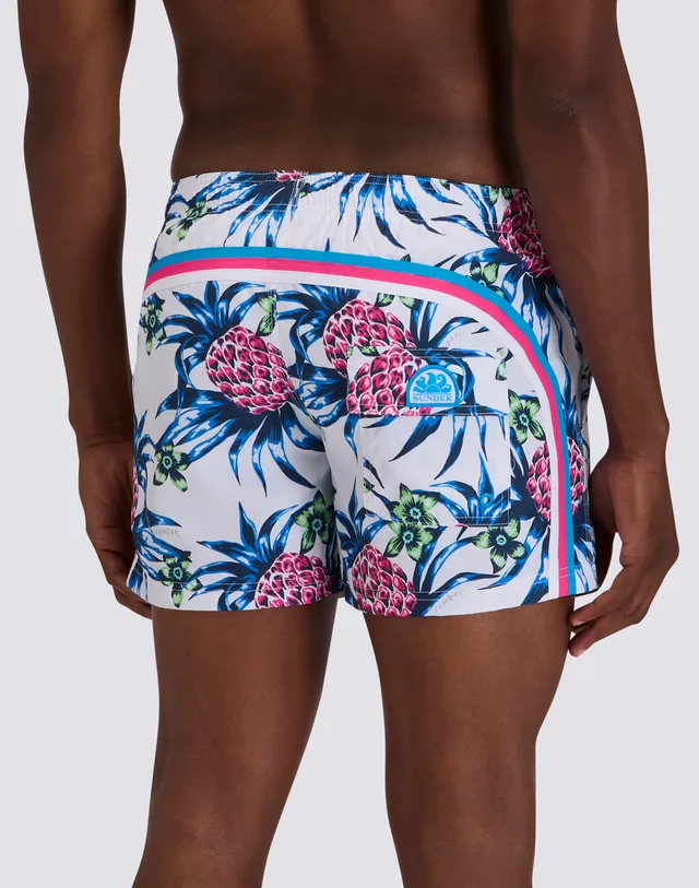 sundek-iconic-14-costume-uomo-corto-repreve-stampa-tropic-dance image 1