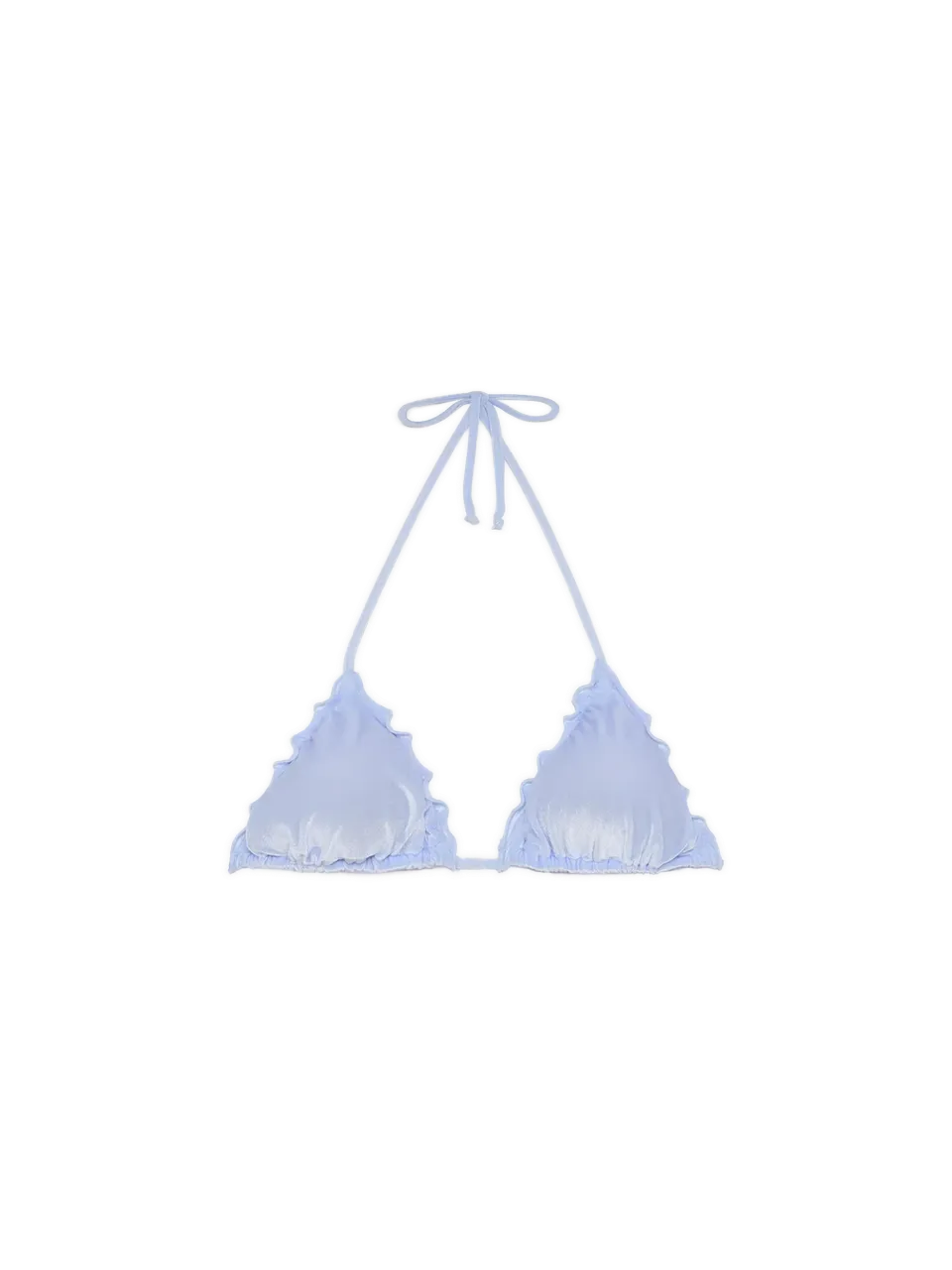 mc2-saint-barth-top-mare-sagittarius-triangolo-velluto-azzurro-donna image 1