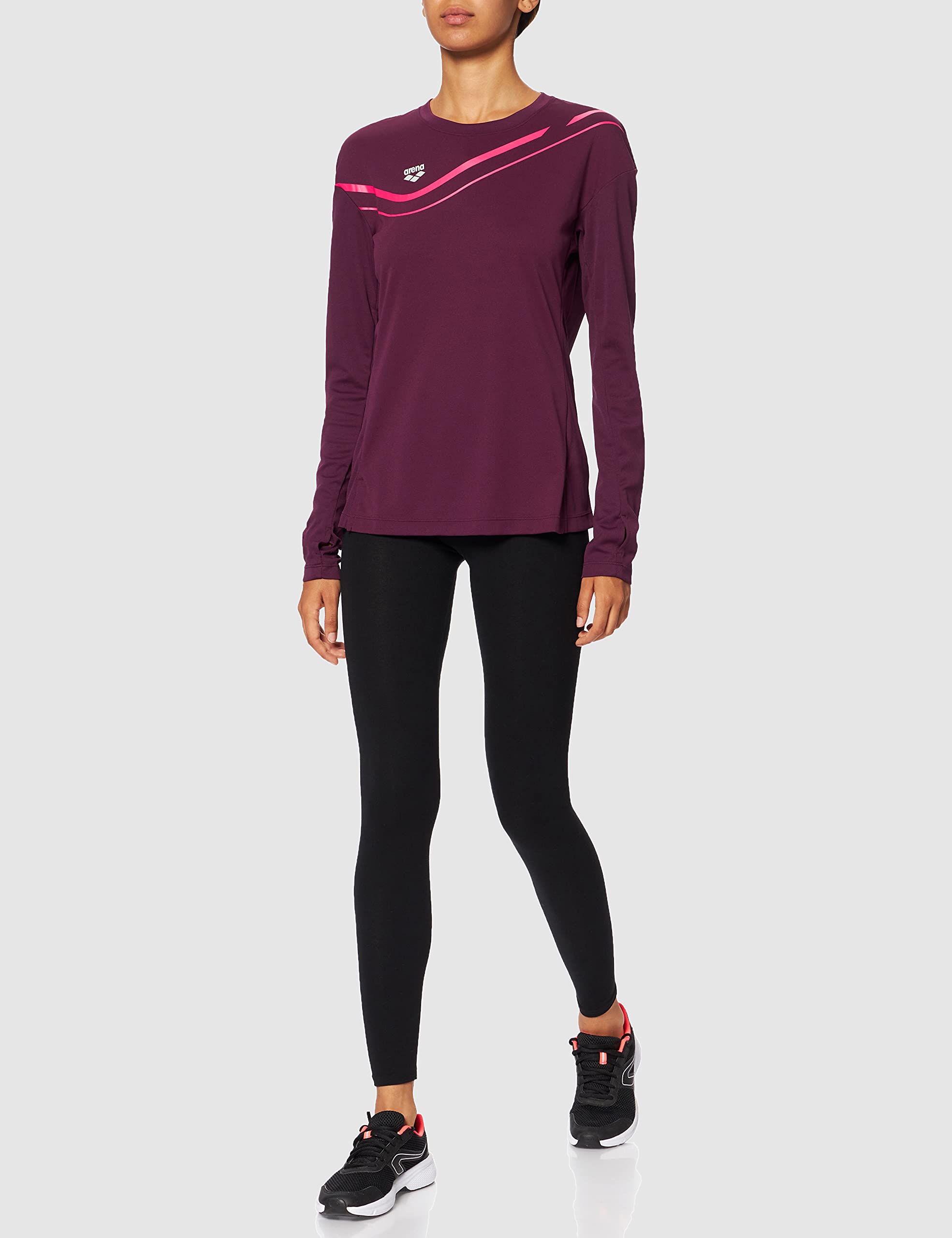 arena-w-tech-shirt-maglia-a-maniche-lunghe-donna image 3