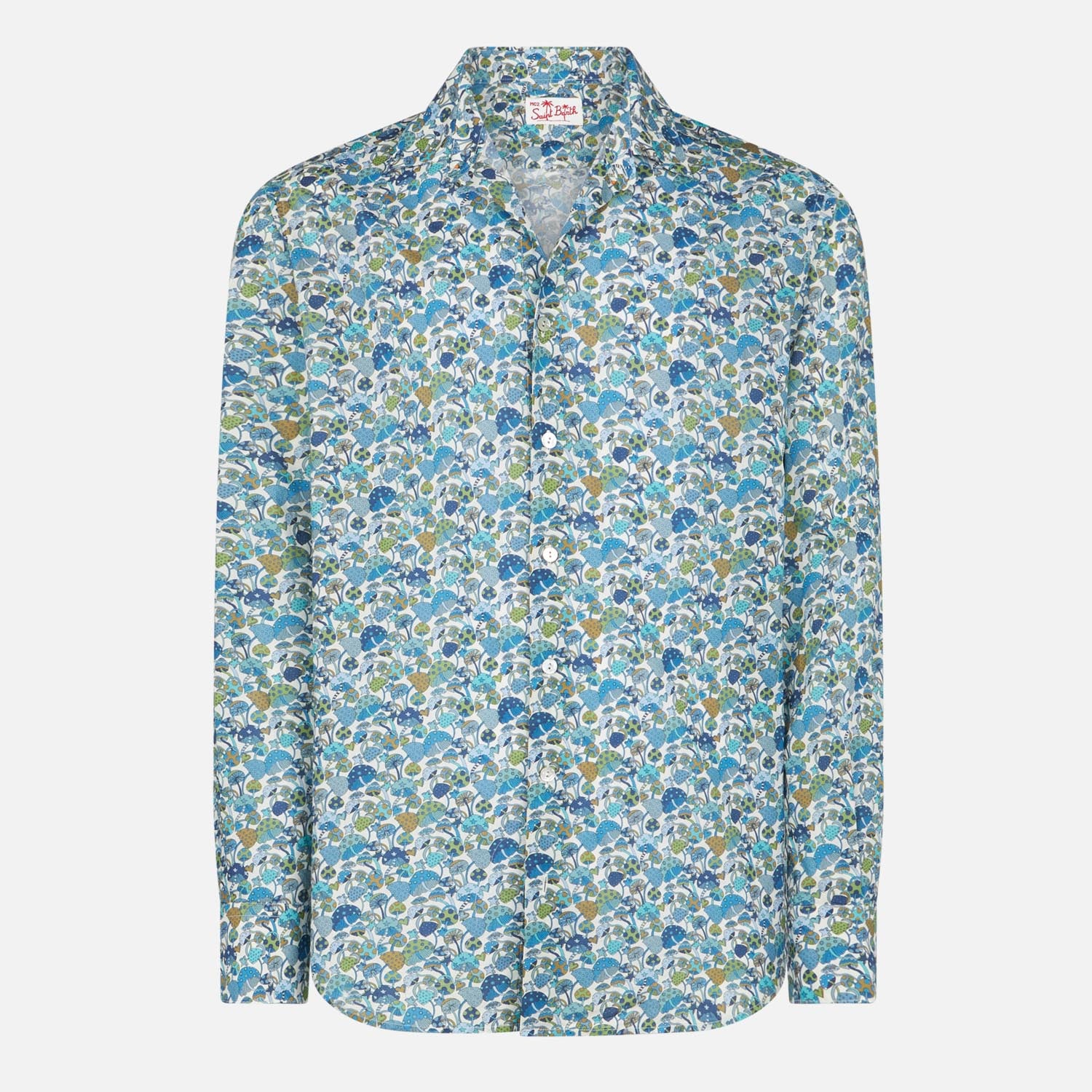 mc2-saint-barth-camicia-sikelia-uomo-in-cotone-con-stampa-funghi-liberty-fabric- image 4