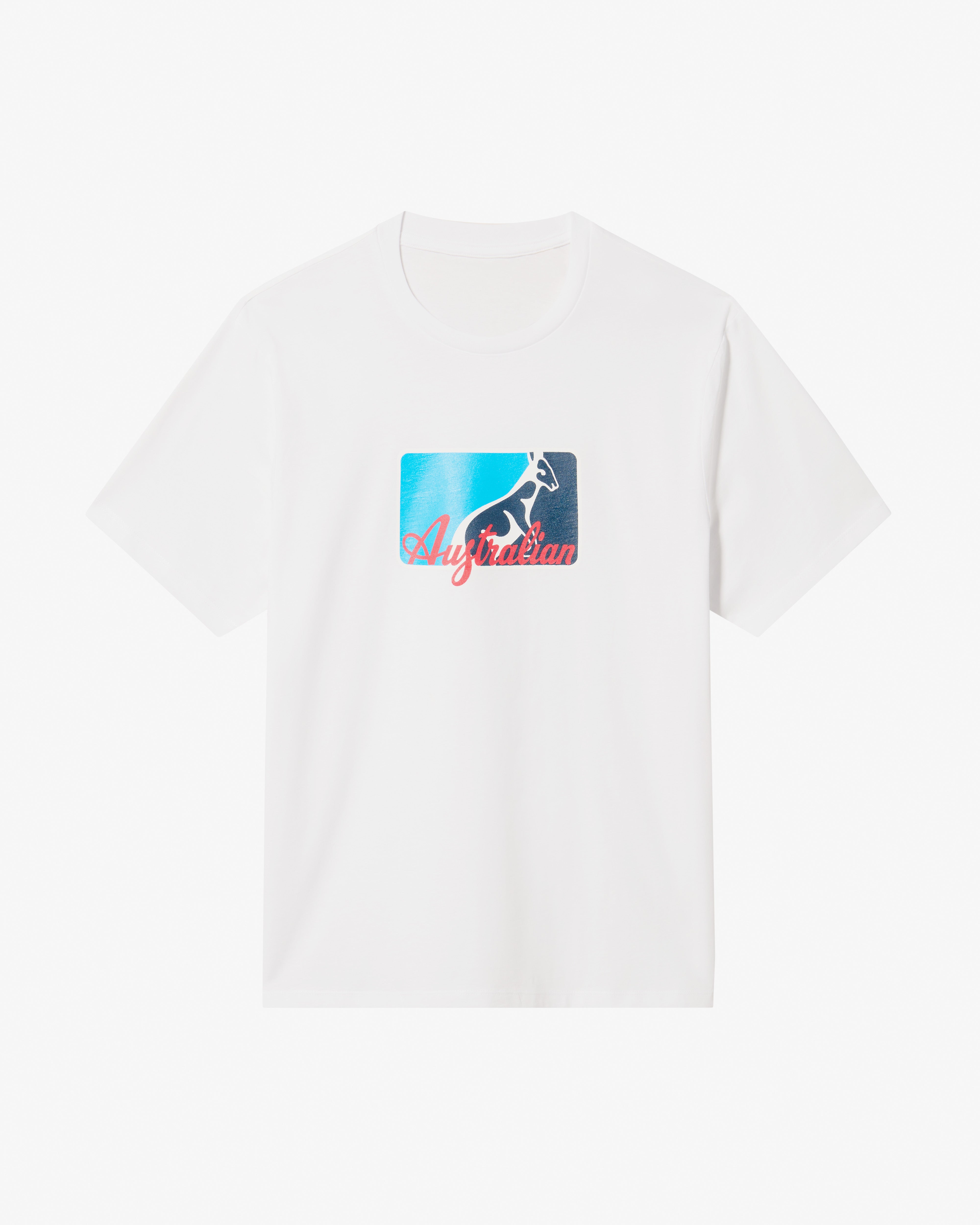 australian-league-cotton-t-shirt-maglietta-cotone-bianca-regular image 4