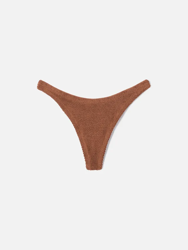 mc2-saint-barth-naomi-slip-mare-brasiliana-crinkle-tabacco image 1