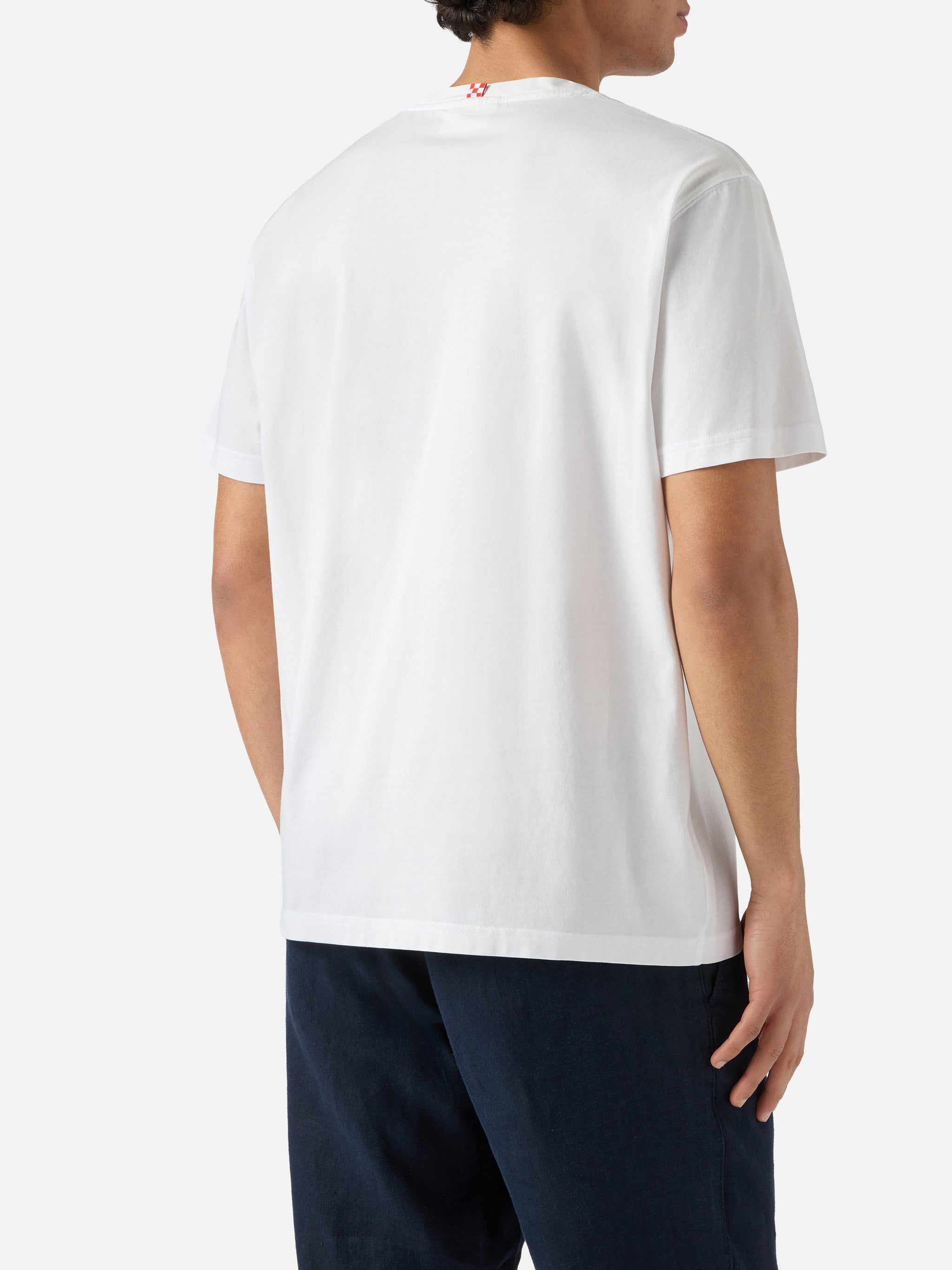 t-shirt-mc2-saint-barth-portofino-bianca-con-ricamo-sboccio-con-la-primavera image 4