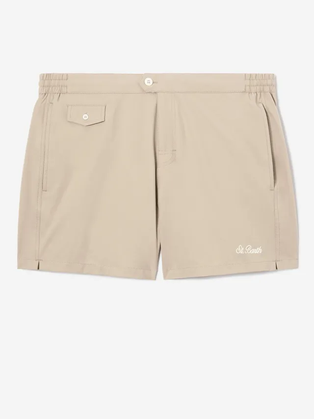 mc2-saint-barth-costume-capferrat-uomo-beige-tinta-unita-con-logo-ricamato image 1