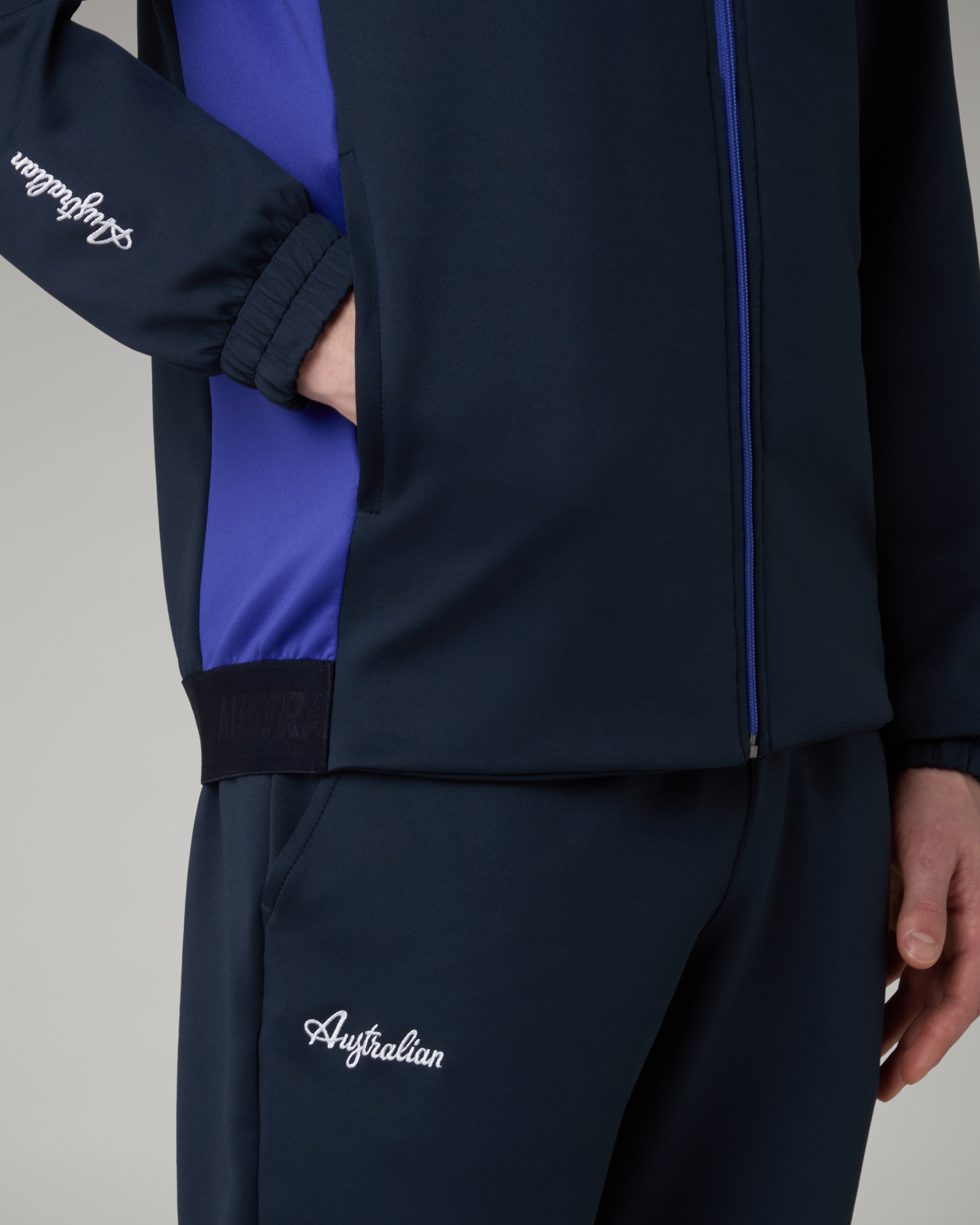 australian-classic-pro-jacket-giacca-full-zip-in-tessuto-shot-eclipse-blue image 5