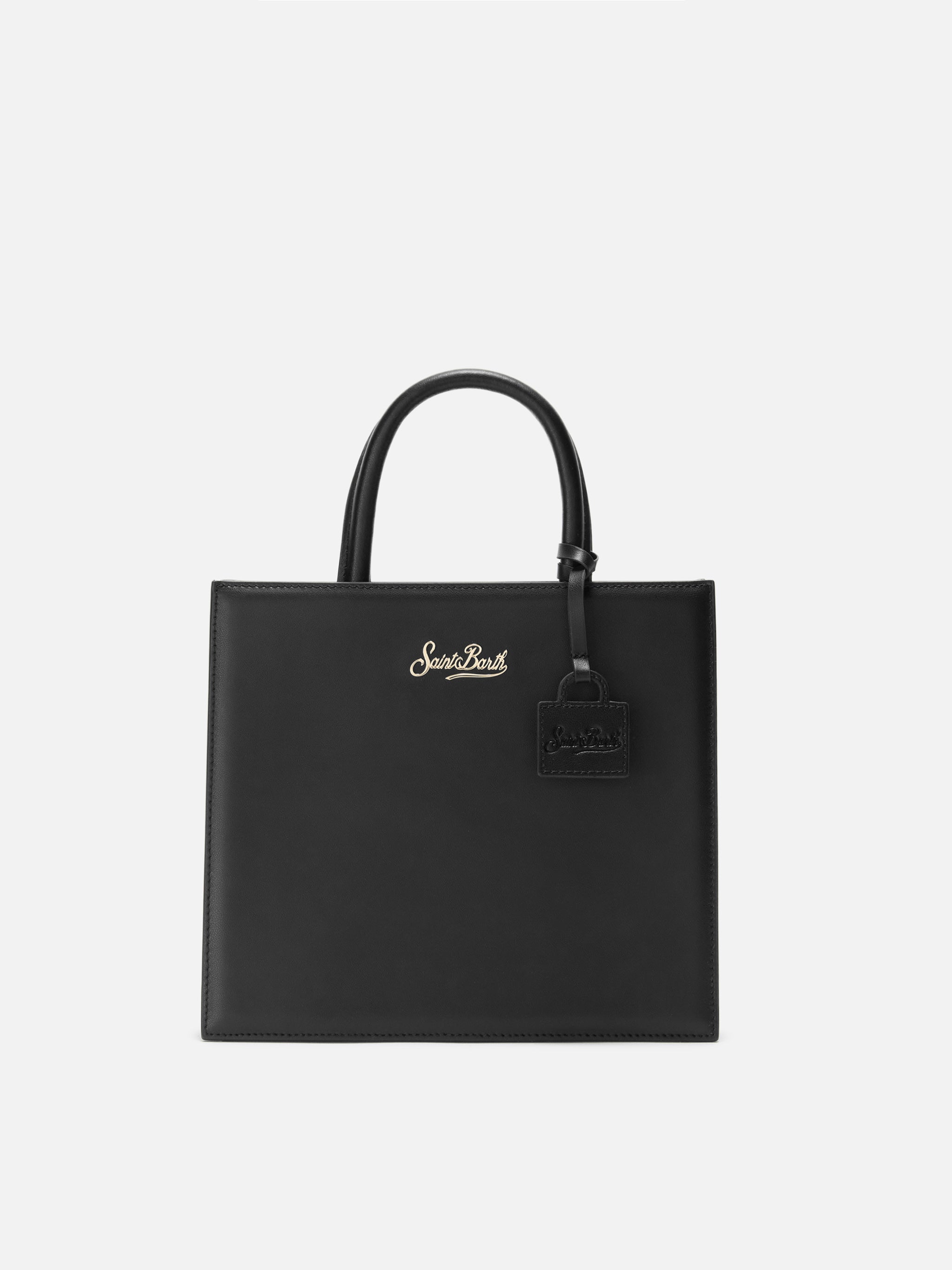 mc2-saint-barth-shop-bag-midi-borsa-in-pelle-nera-con-tracolla image 1