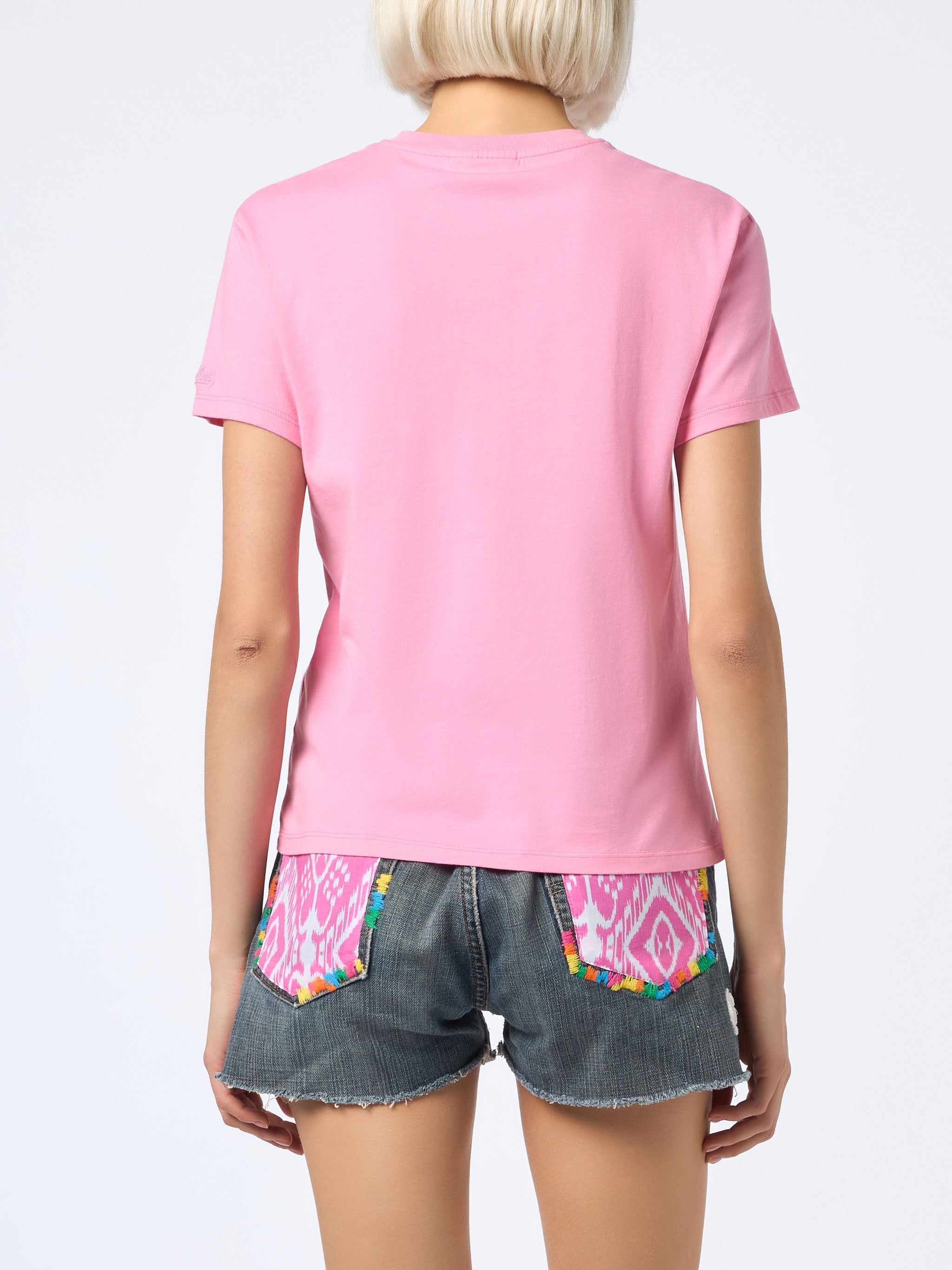 mc2-saint-barth-emilie-t-shirt-in-cotone-rosa-con-ricamo-stressed-but-well-dress image 5