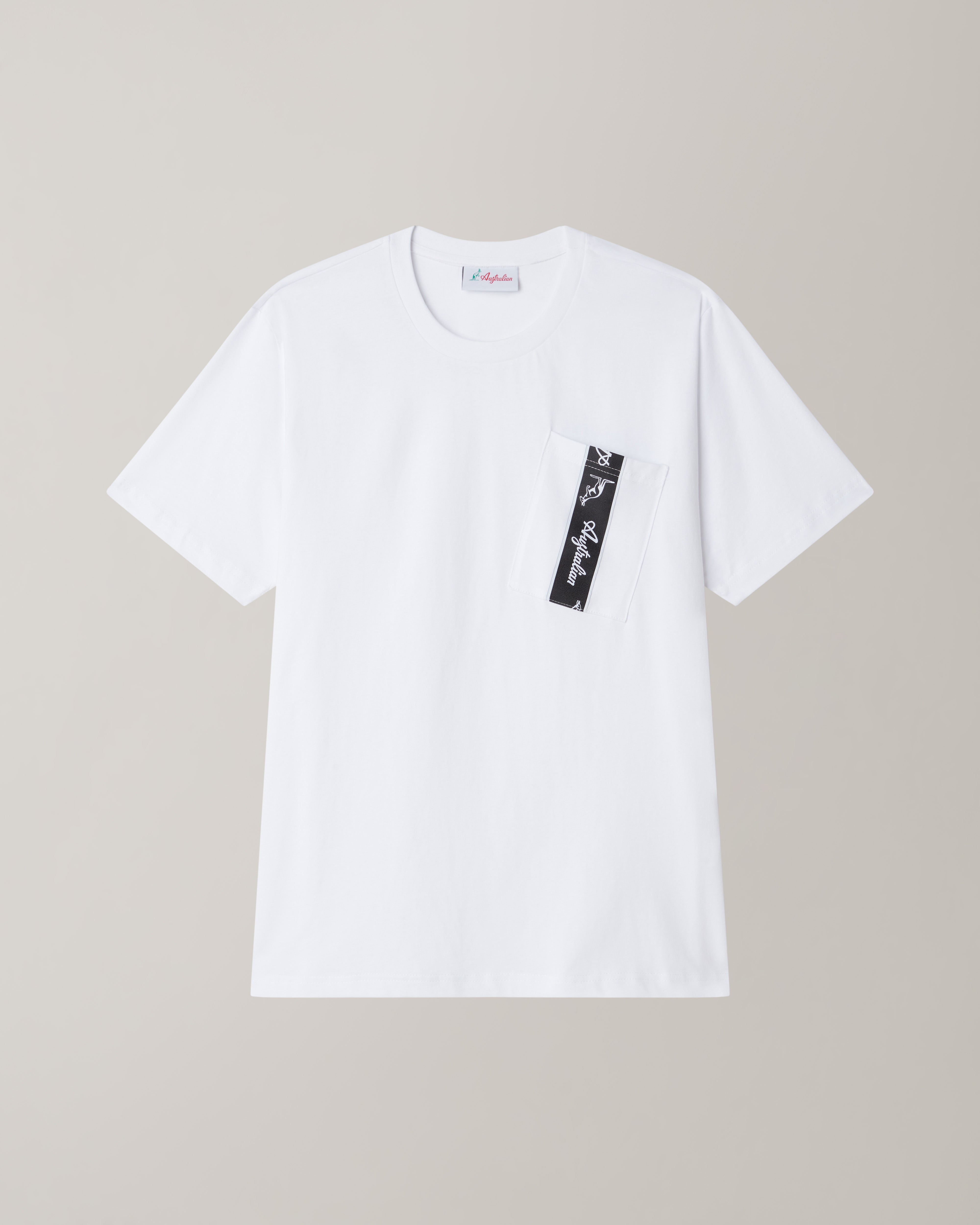 australian-pocket-t-shirt-maglietta-cotone-con-tasca-e-logo-ricamato image 6