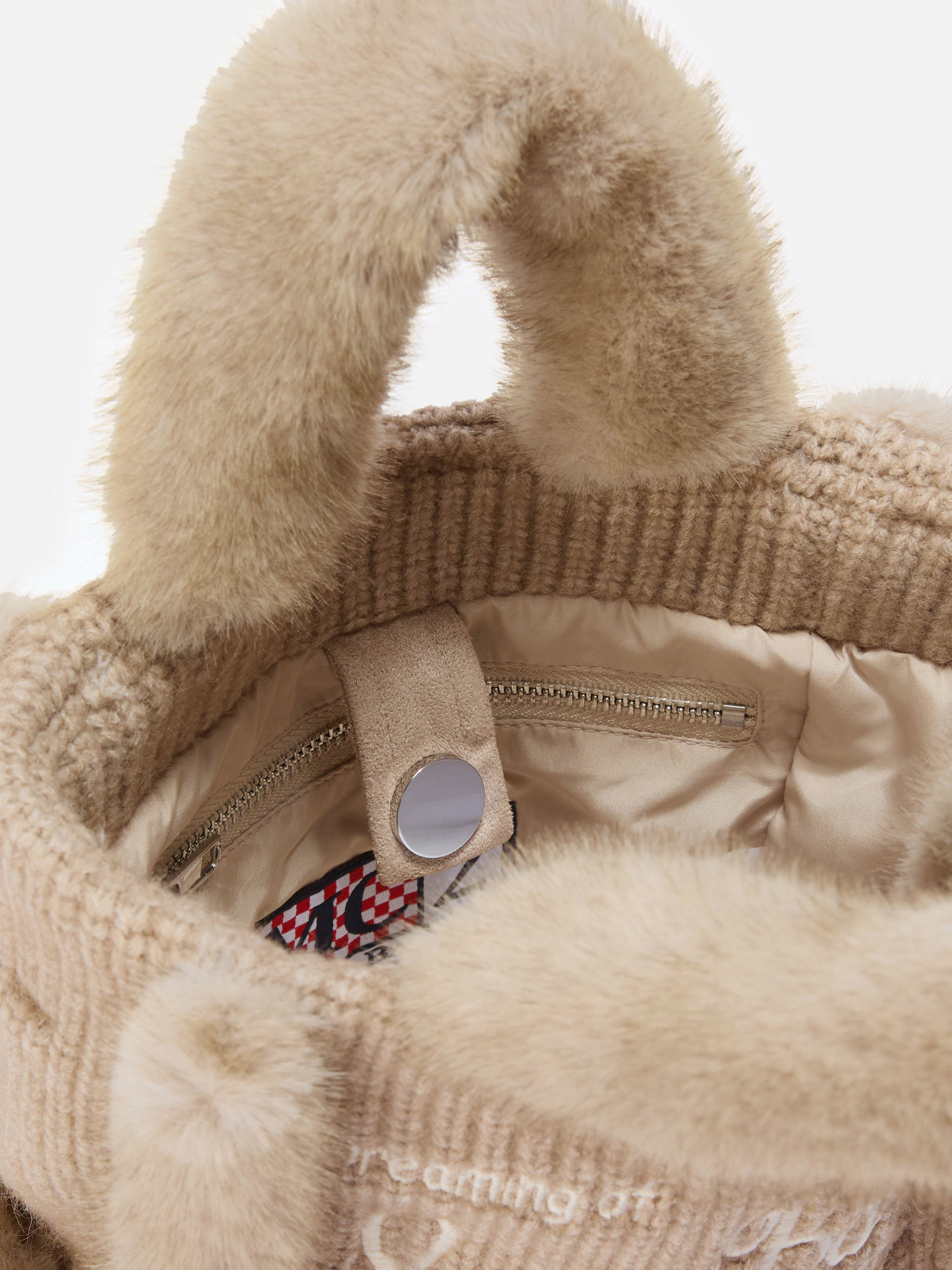 mc2-saint-barth-borsa-vanity-mini-shearling-rib-misto-lana-beige-19x18x9-cm image 5