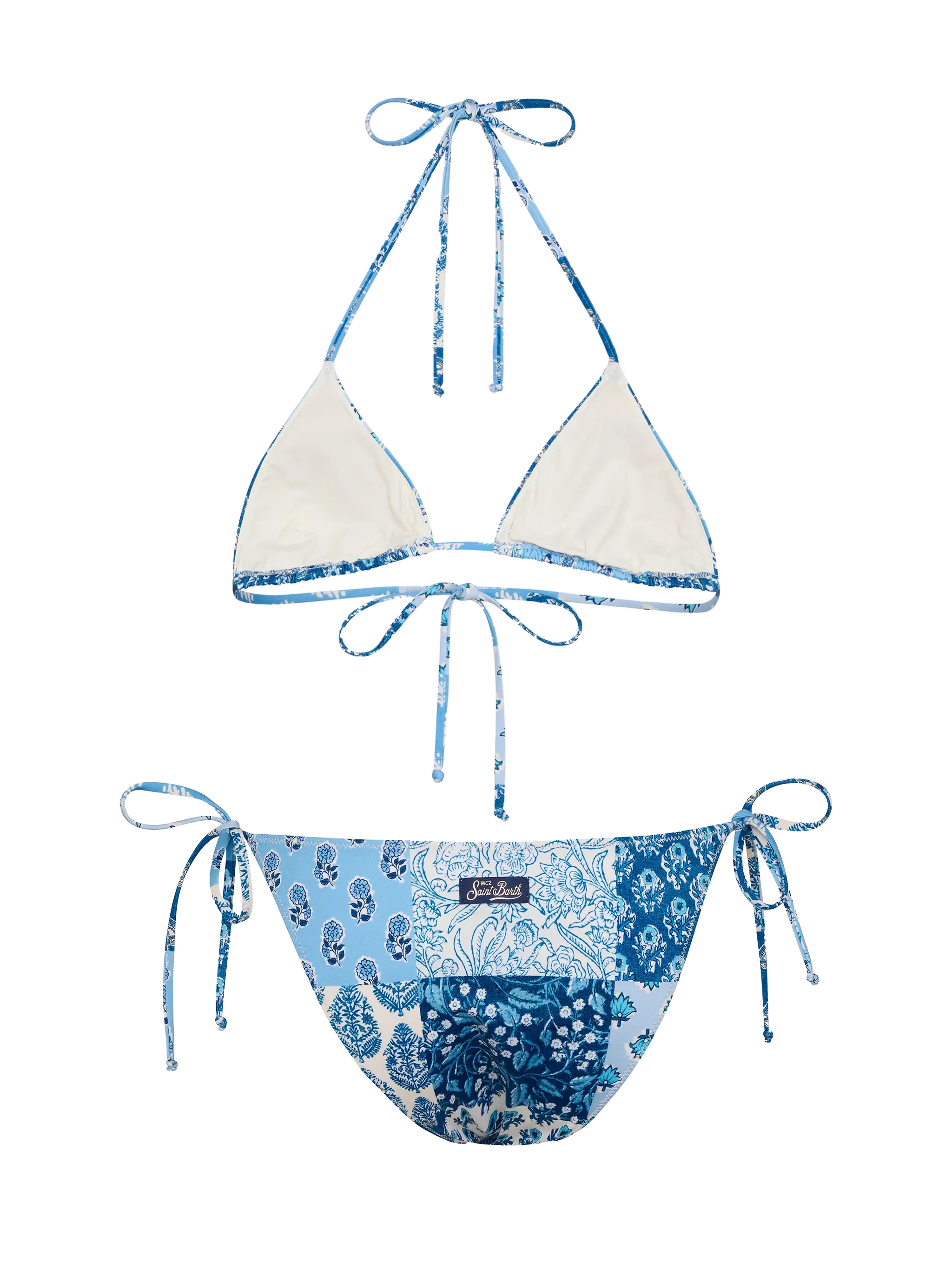 mc2-saint-barth-leah-virgo-bikini-a-triangolo-stampa-floreale-patch-azzurro image 3