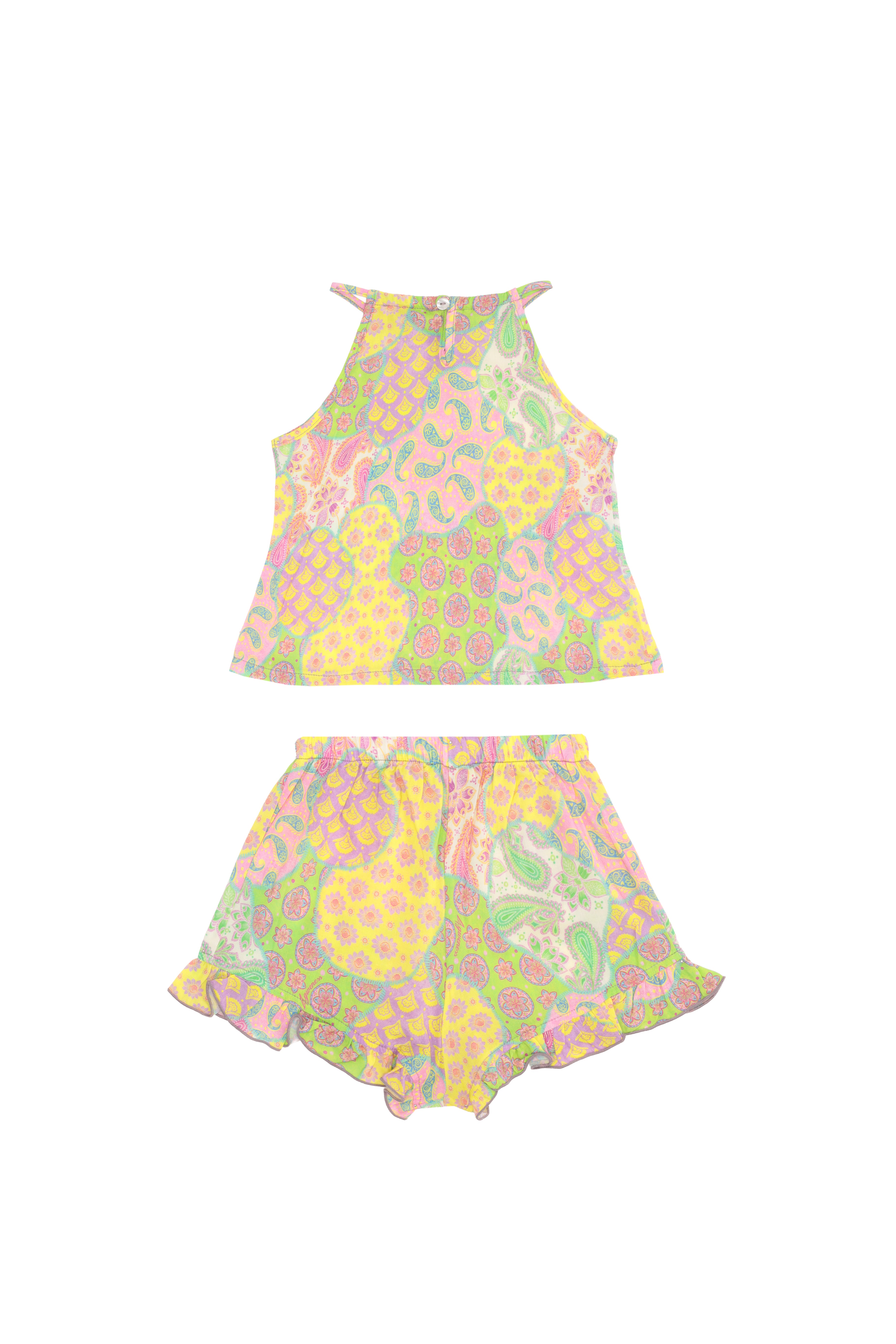 4giveness-cachemire-pastel-completo-neonata-top-e-pantaloncino image 2