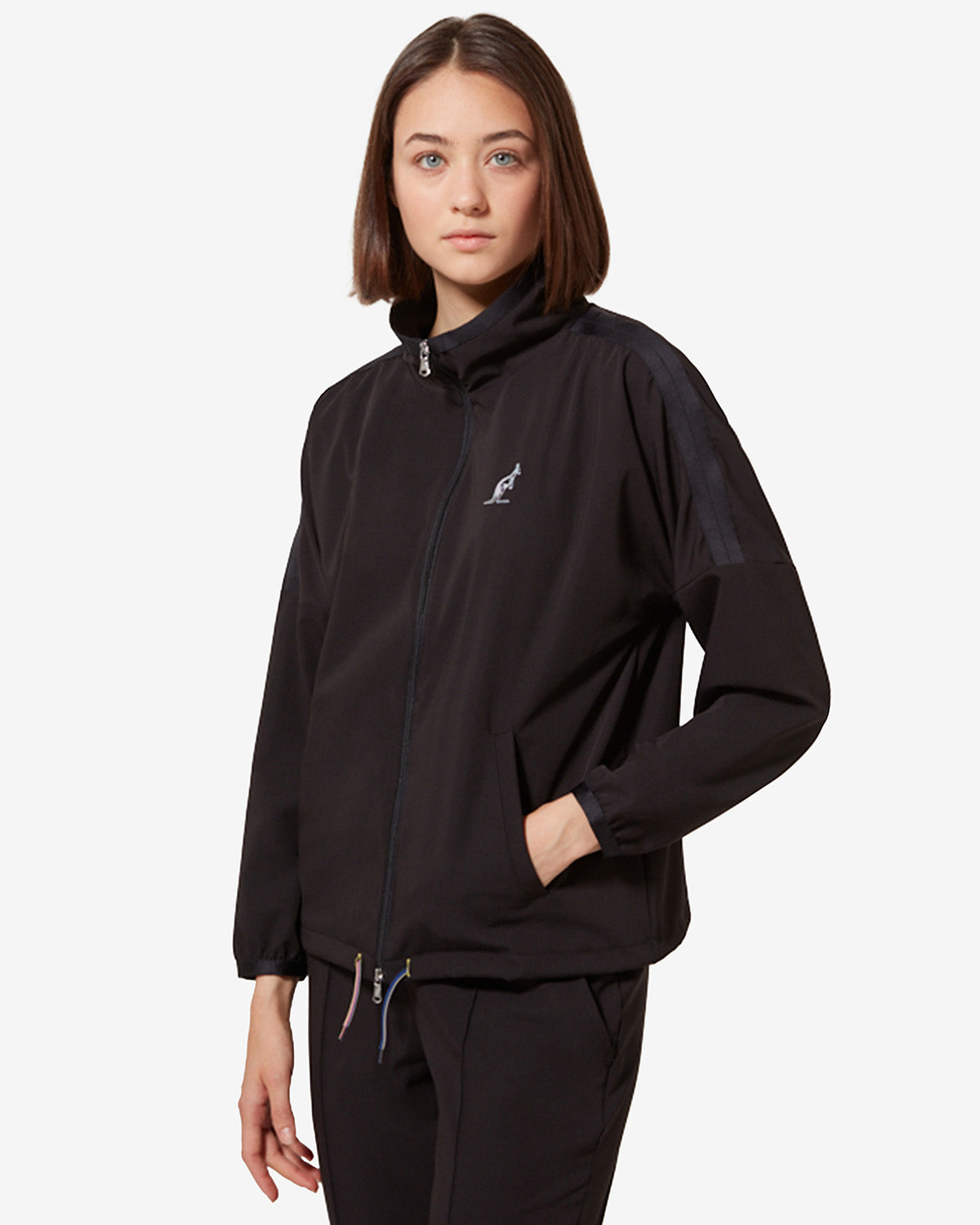 australian-shade-tuta-sportiva-nera-giacca-pantalone image 3