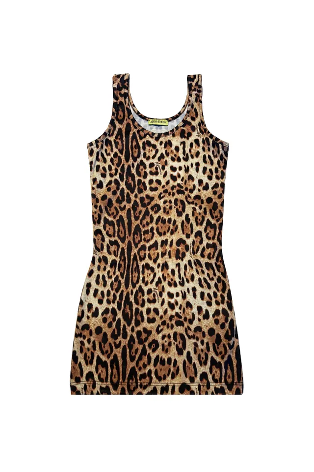 4giveness-abito-canotta-corto-leopard-bambina image 1
