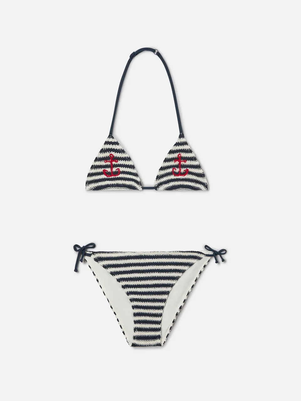 mc2-saint-barth-bikini-holly-in-crochet-rigato-blu-e-bianco-con-ricami-nautici-p image 1