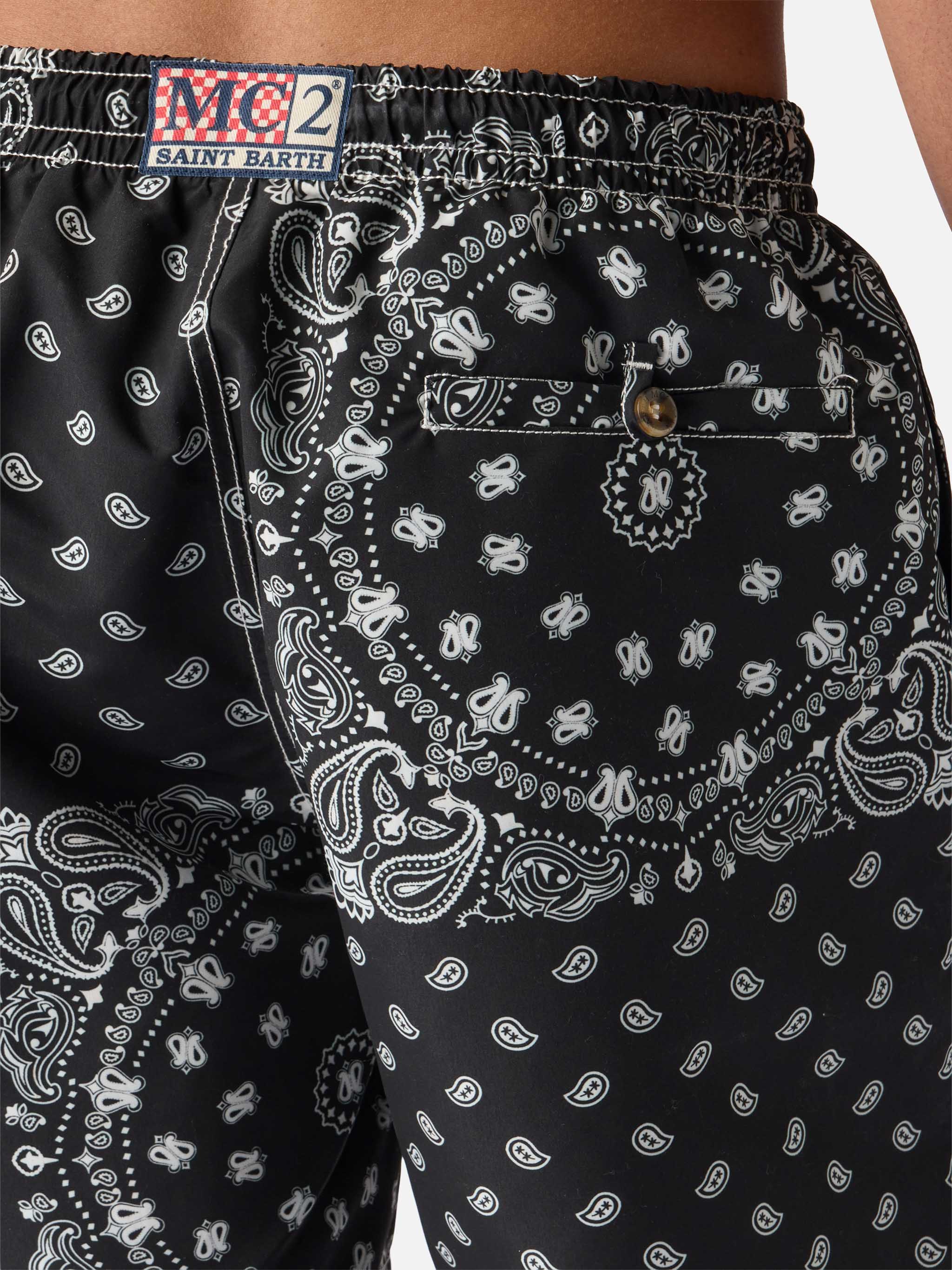 mc2-saint-barth-costume-caprese-stampa-bandana-nera-uomo image 6