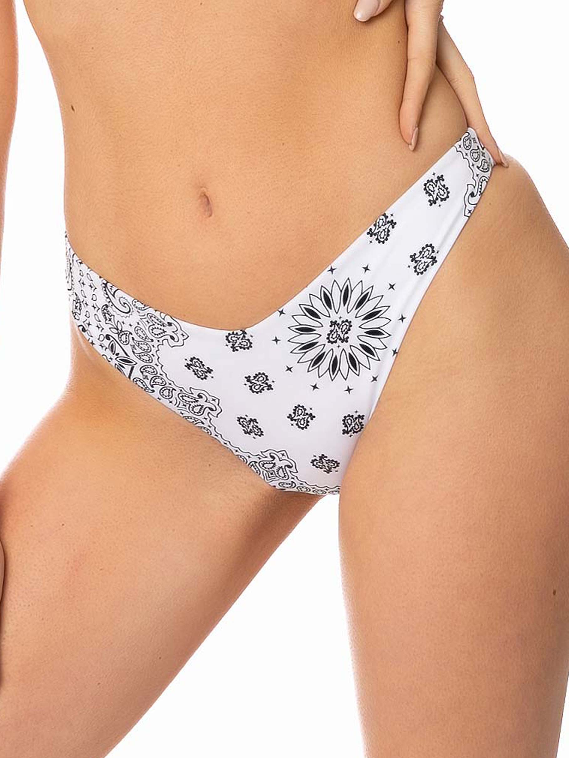 mc2-saint-barth-naomi-slip-mare-donna-bandana-bianco image 1
