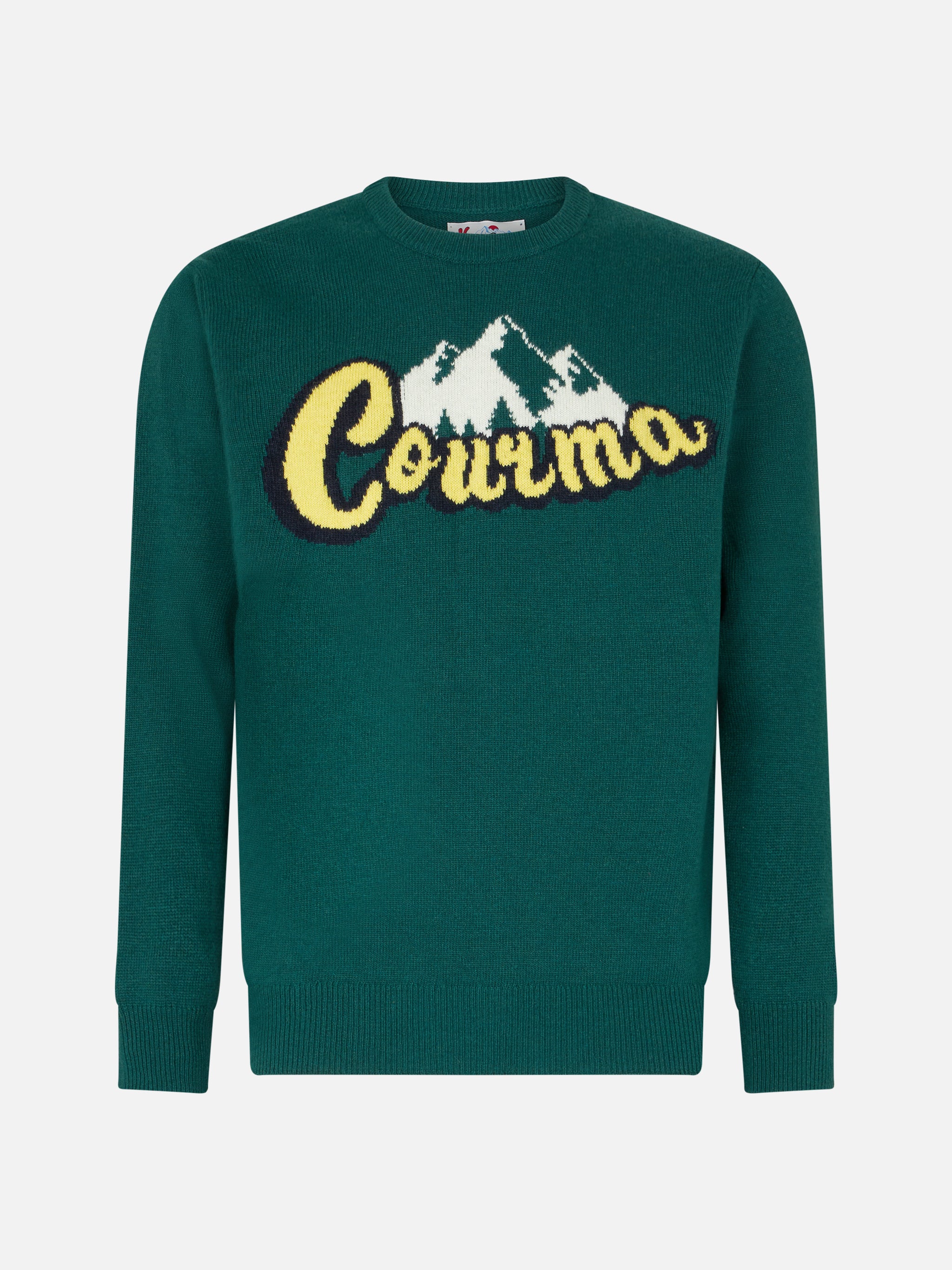 mc2-saint-barth-heron-maglia-uomo-misto-lana-verde-jacquard-courma-montagne image 4