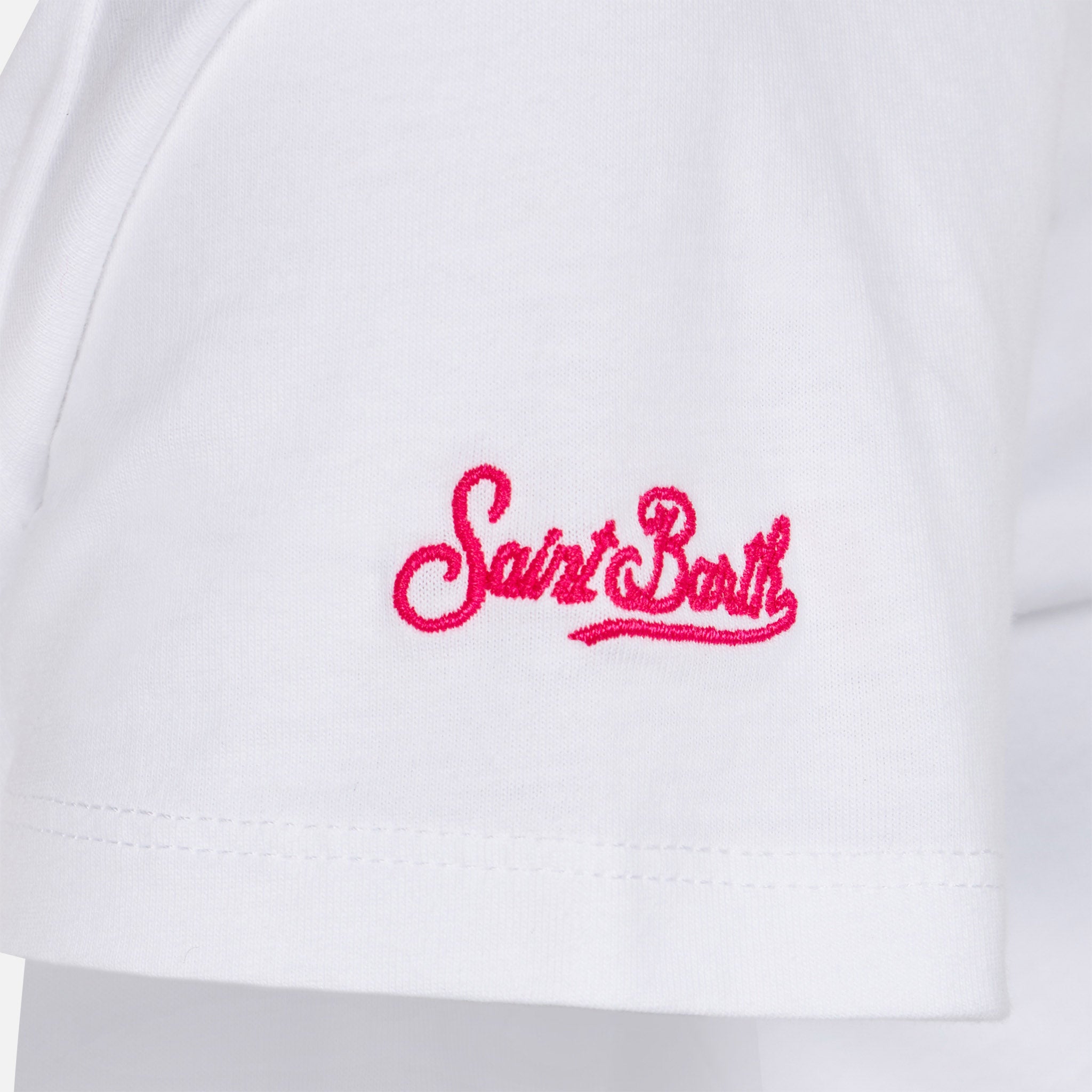 mc2-saint-barth-t-shirt-da-bambina-in-cotone-con-stampa-saint-barth image 2