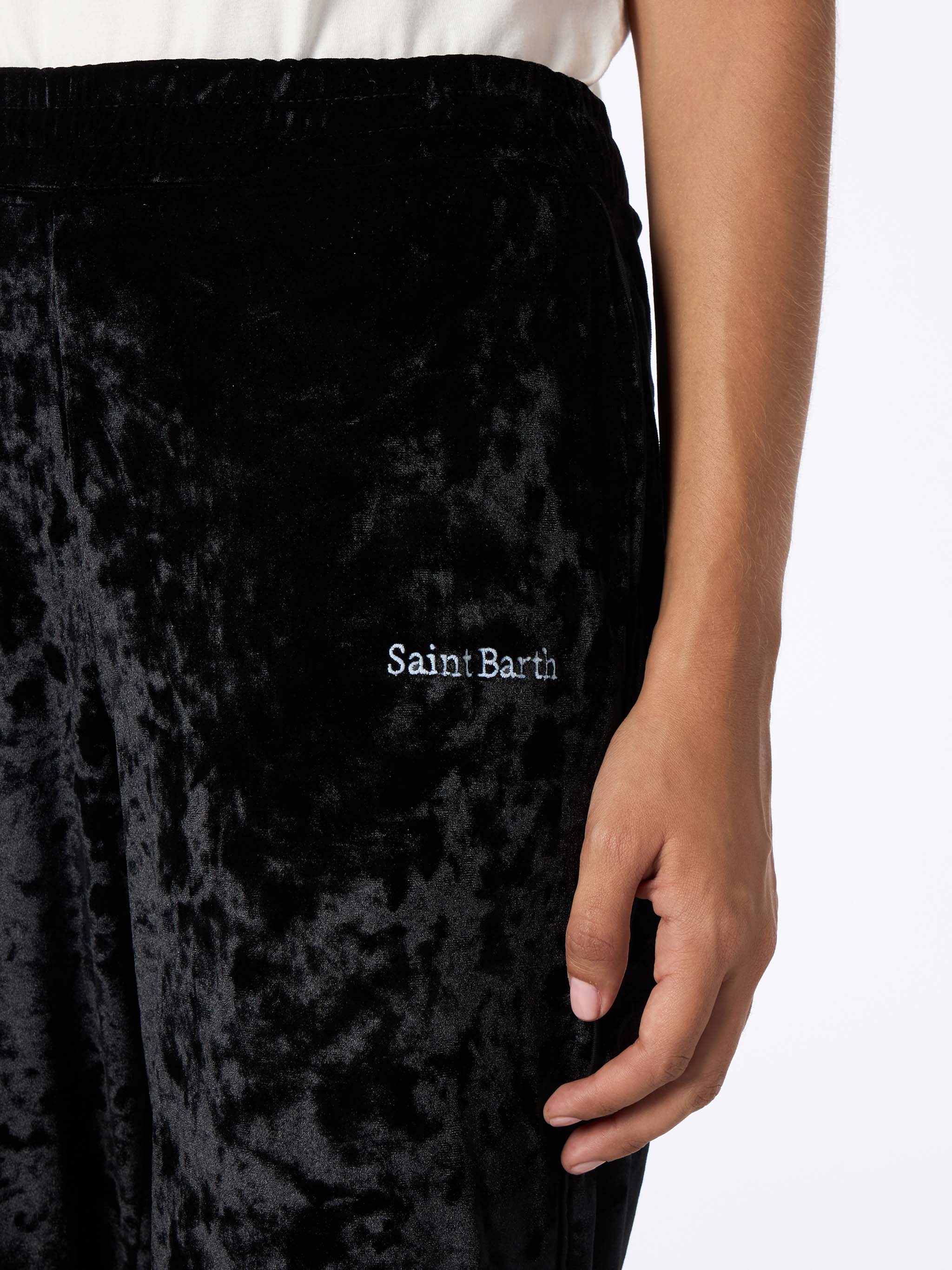 mc2-saint-barth-yvonne-pantaloni-in-ciniglia-nera-linea-jogger image 3