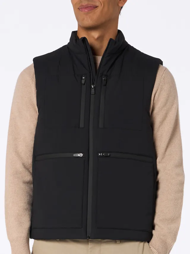 mc2-saint-barth-vonn-gilet-imbottito-tecnico-nero-uomo image 1