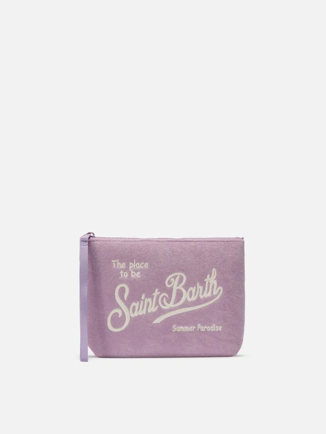mc2-saint-barth-aline-pochette-spugna-lilla image 1