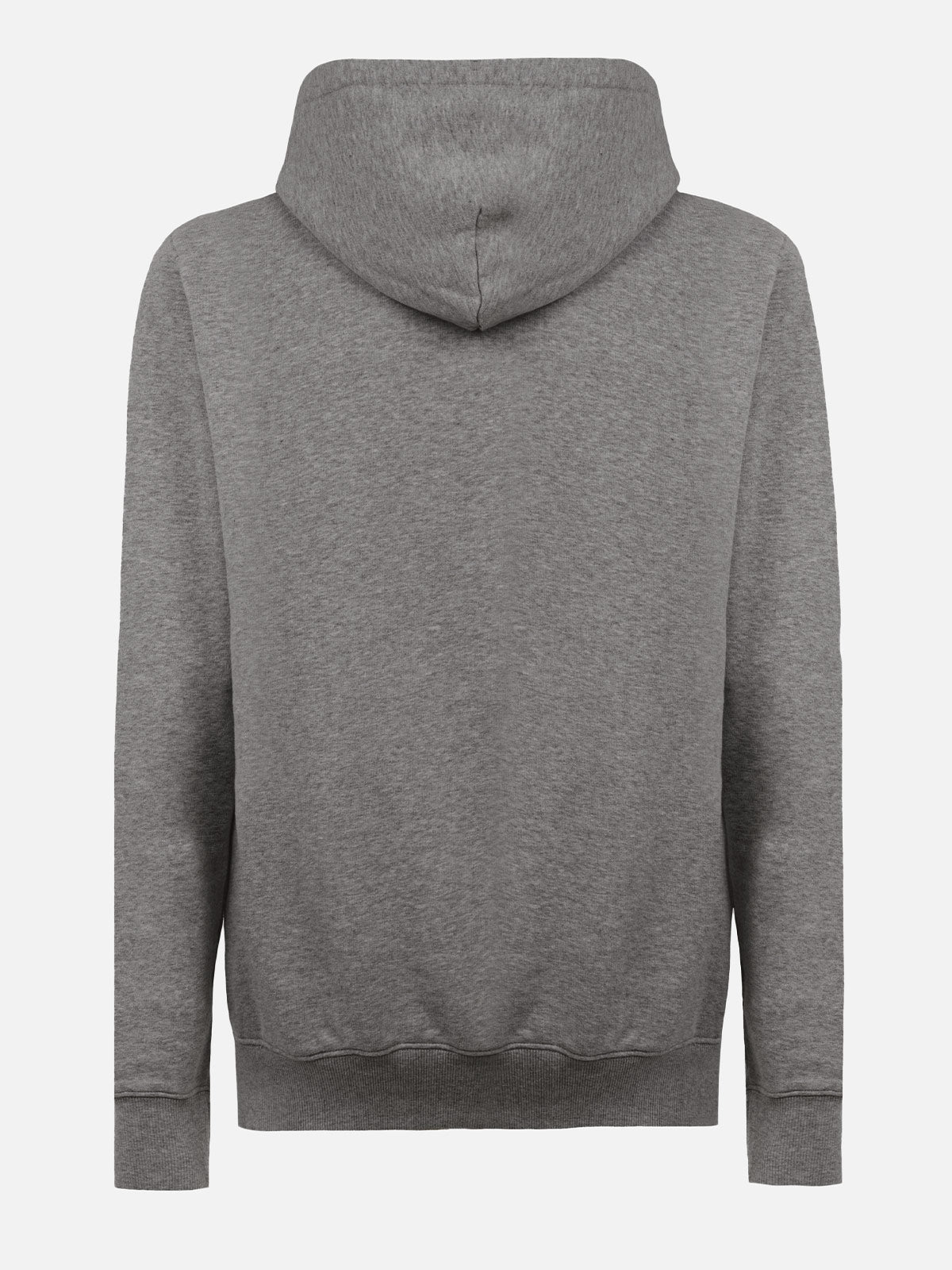 mc2-saint-barth-felpa-tribeca-in-cotone-grigio-m-lange-con-cappuccio-e-ricamo-lo image 6