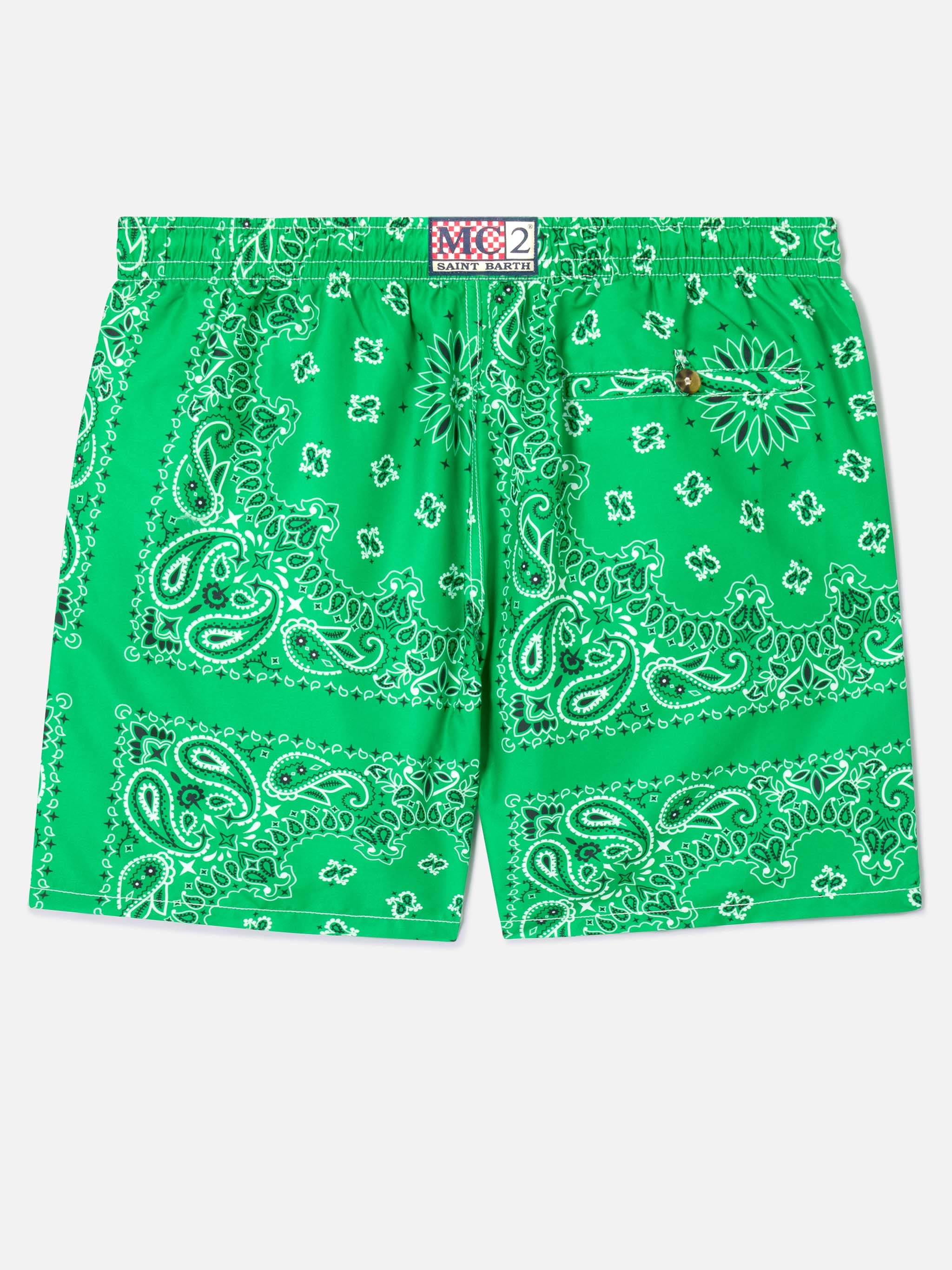 mc2-saint-barth-caprese-costume-mare-uomo-verde-stampa-bandana image 2