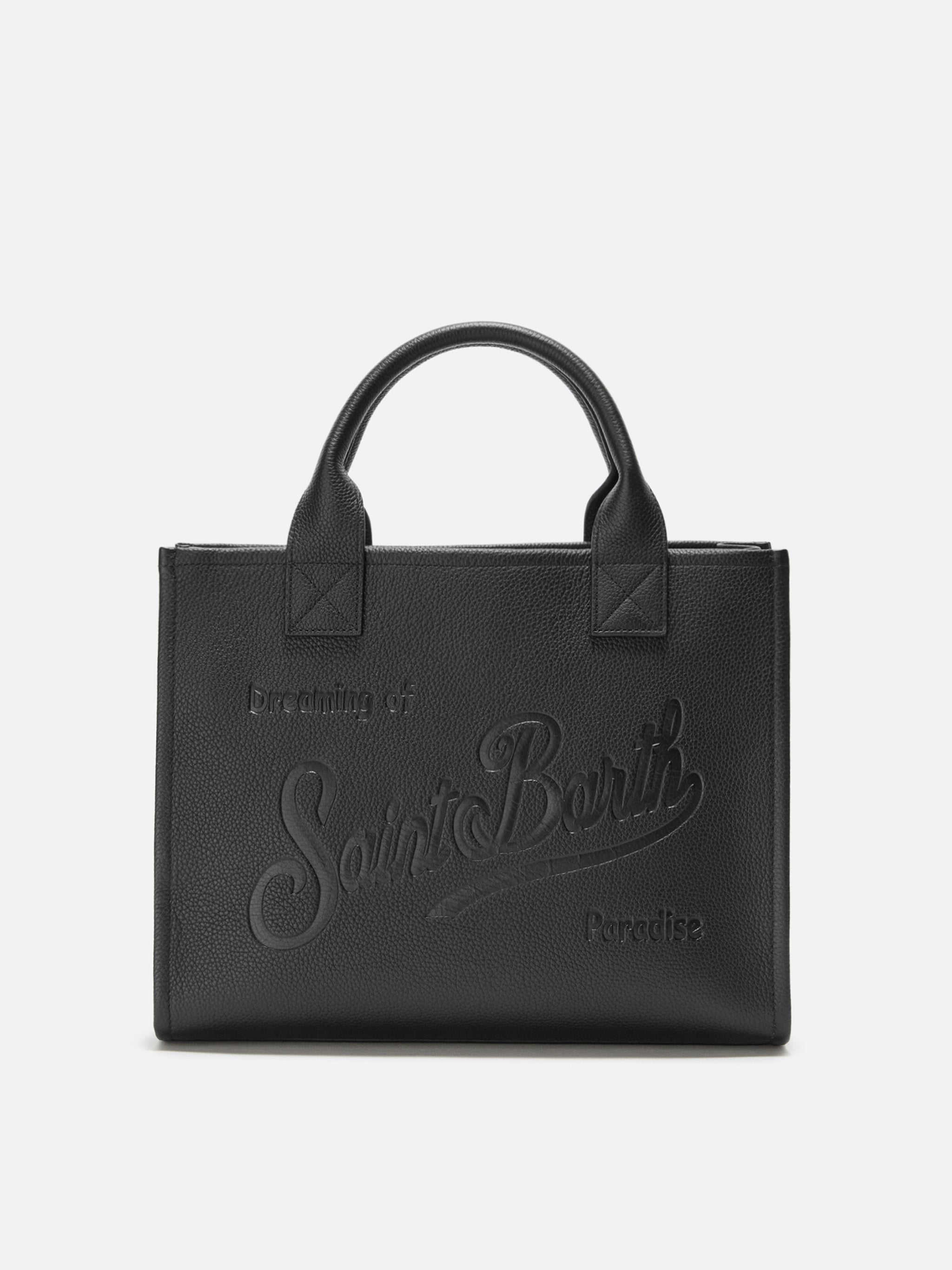 mc2-saint-barth-vanity-bag-large-borsa-a-spalla-pelle-nero image 1