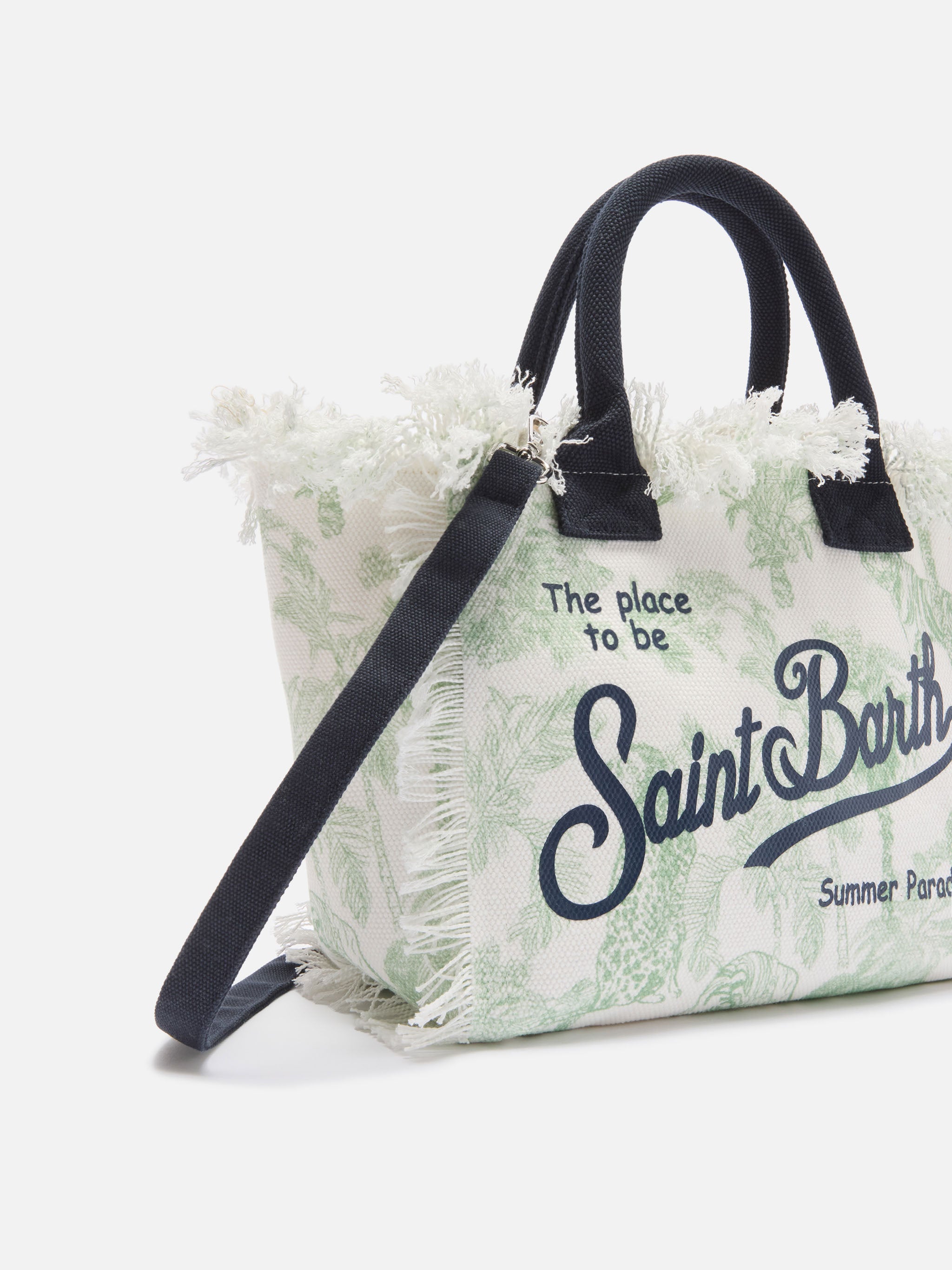 mc2-saint-barth-colette-borsa-in-canvas-toile-de-jouy-verde image 3
