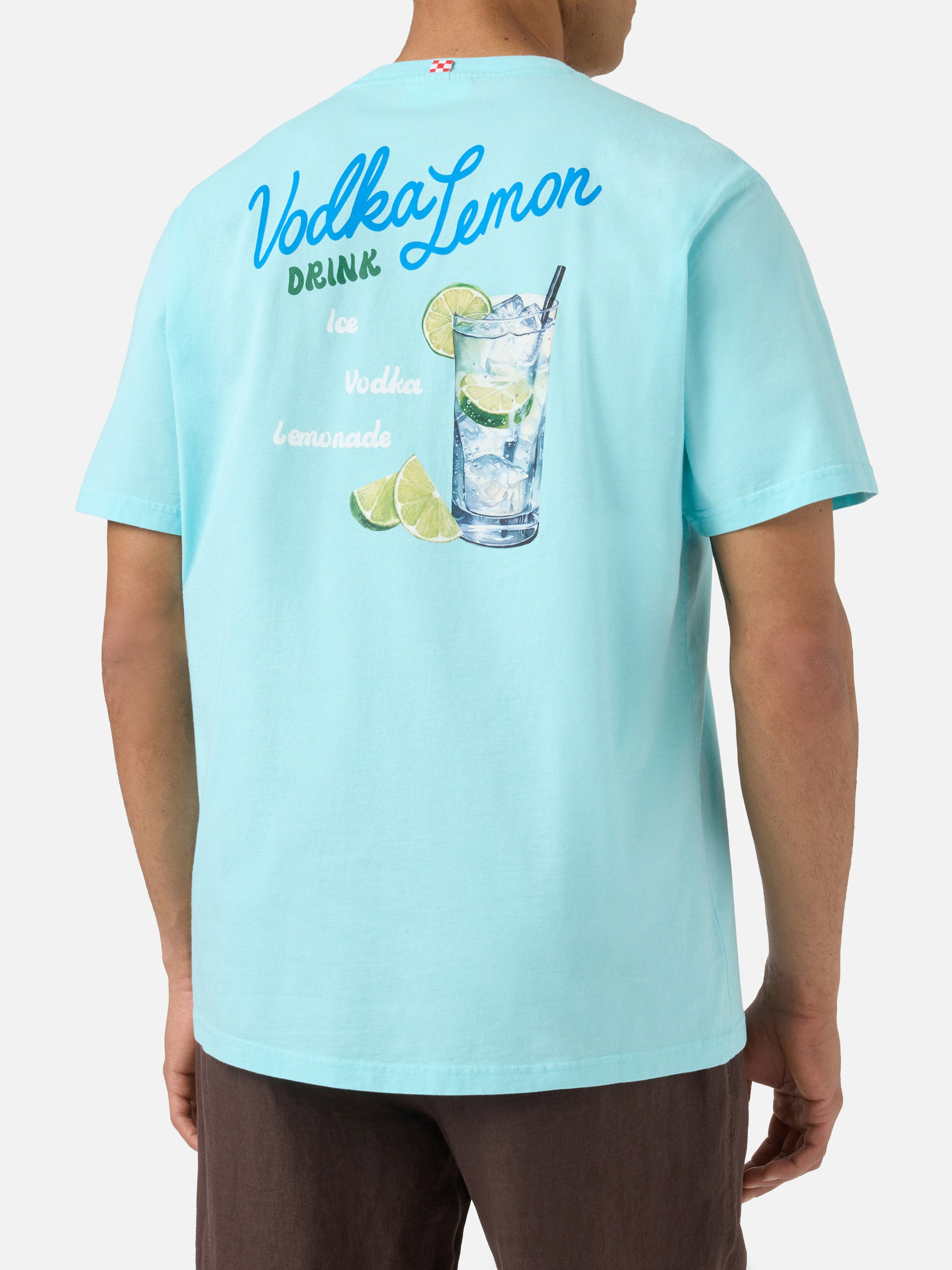 mc2-saint-barth-t-shirt-portland-uomo-verde-acqua-vodka-lemon-drink-in-puro-coto image 4