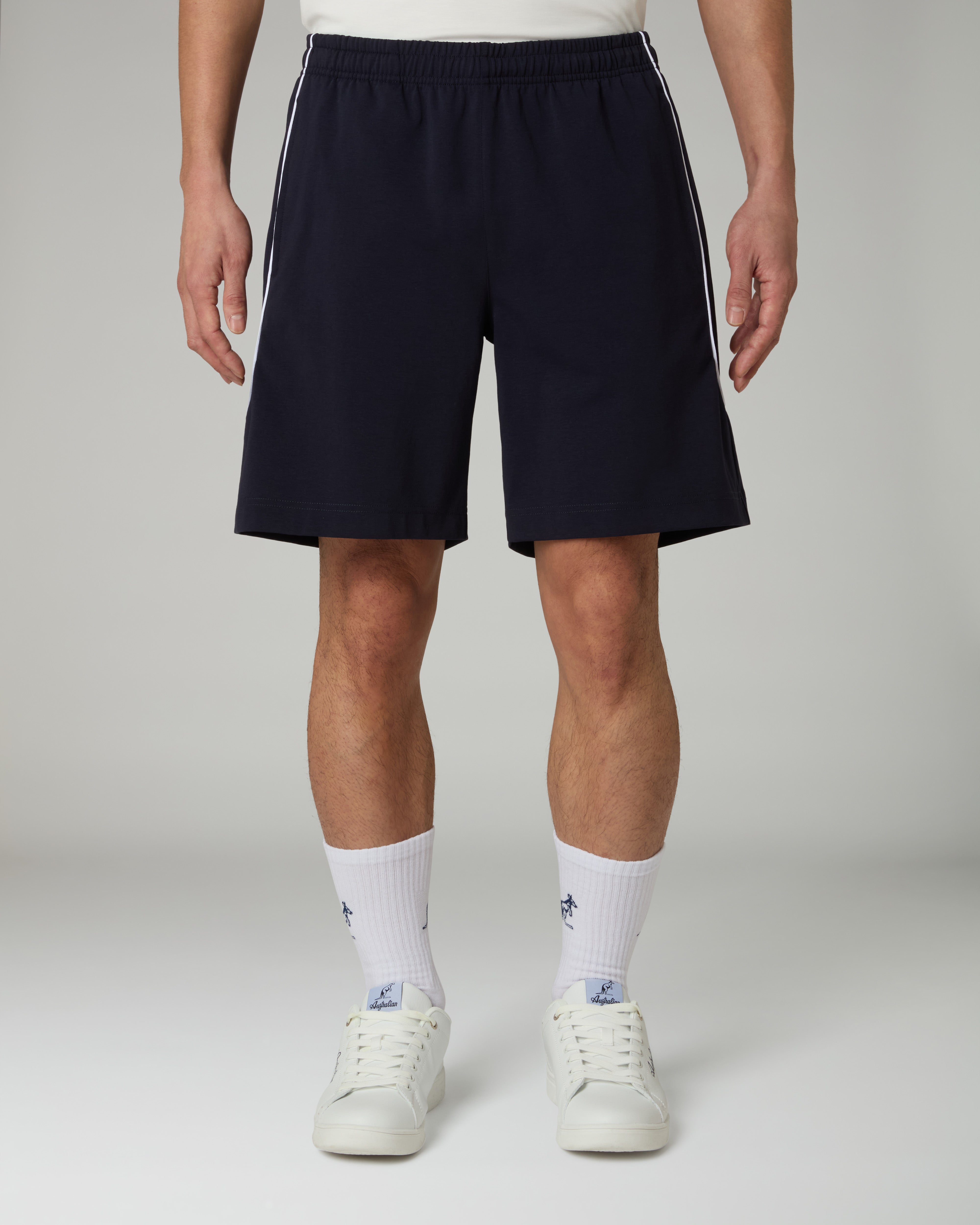 australian-league-slate-short-smart-eclipse-blue-made-in-italy image 1